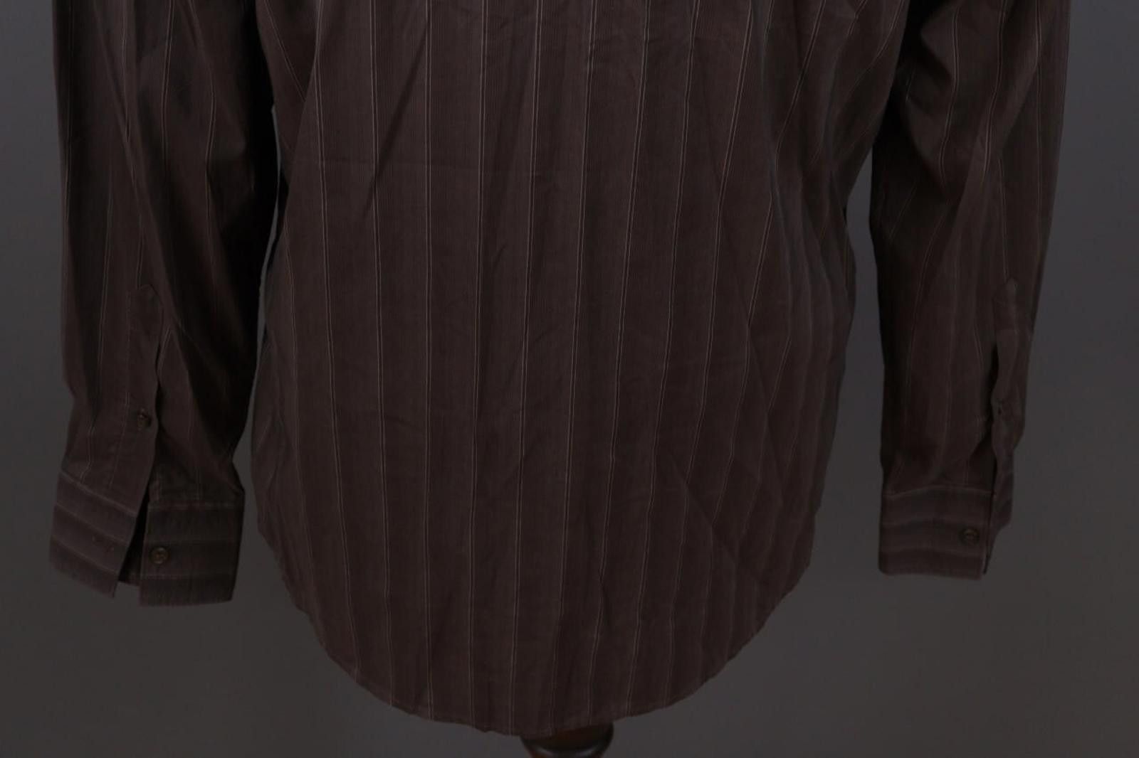 Ermenegildo Zegna Zegna Brown City Button Down Shirt Size 42 / 16 1/2 Size US M / EU 48-50 / 2 - 11 Thumbnail