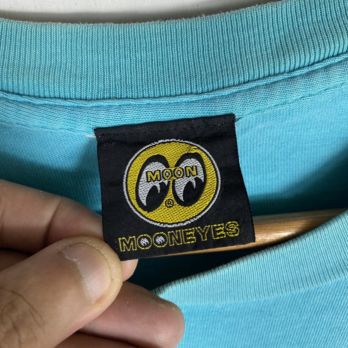 Japanese Brand × Peanuts × Vintage VINTAGE MOONEYES PEANUTS GO WITH MOON TEE Size US M / EU 48-50 / 2 - 9 Thumbnail