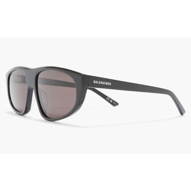 Balenciaga Balenciaga 60mm Rectangular Sunglasses black Size ONE SIZE - 6 Thumbnail