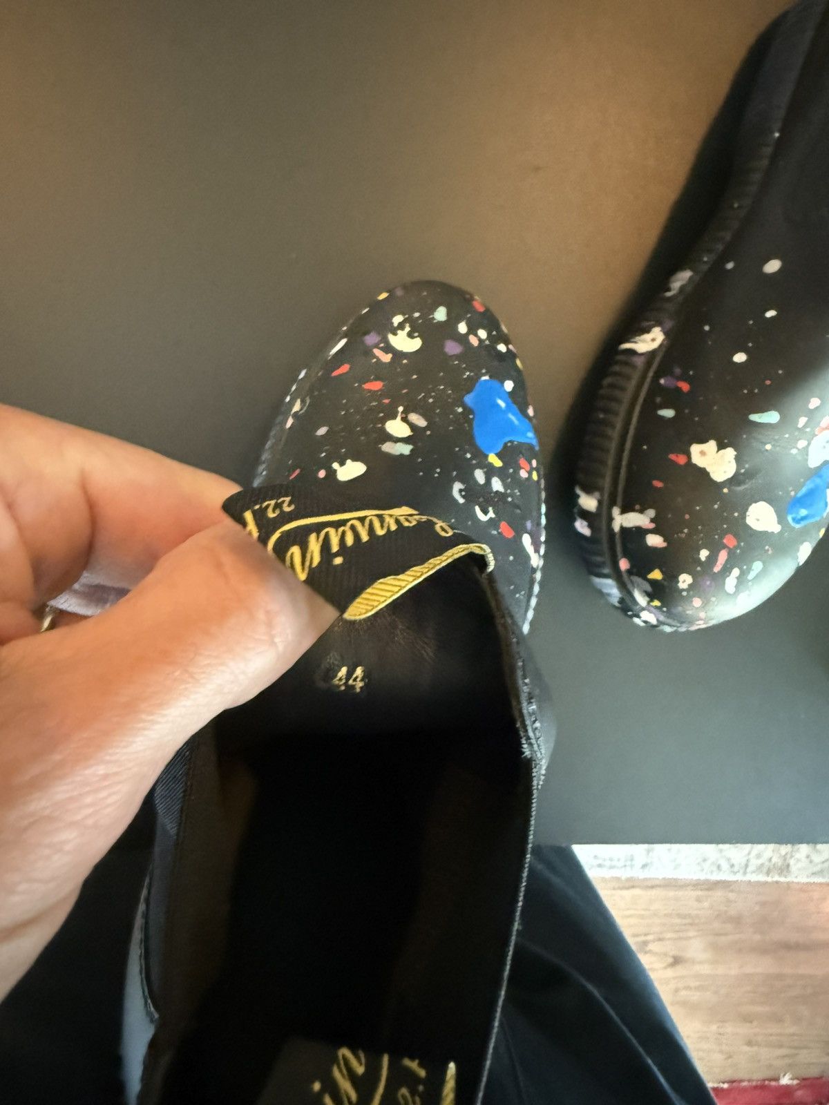 Gallery Dept. × Lanvin Arpege Ankle Boots Black (Multicolor) Size US 11 / EU 44 - 3 Thumbnail