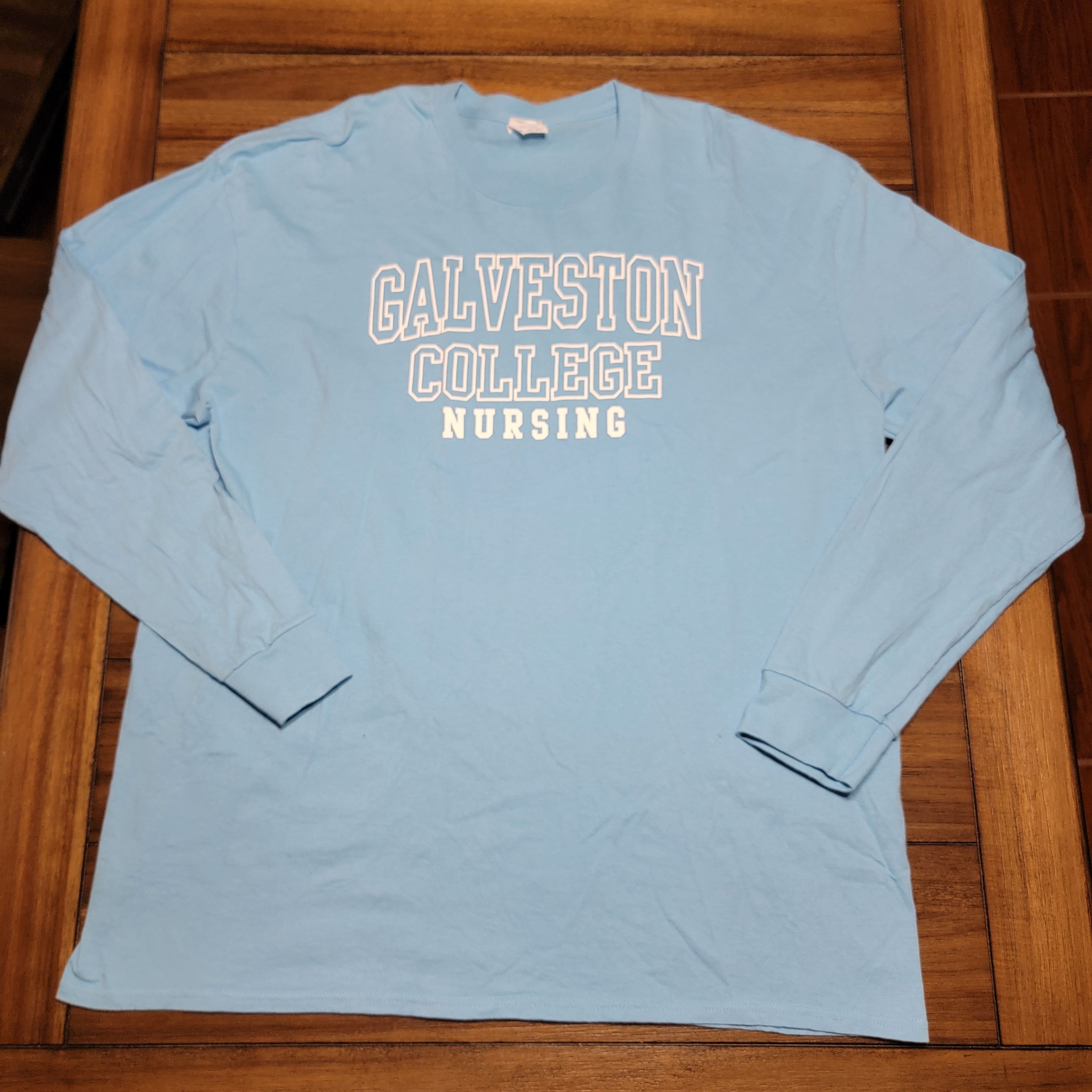 Other Port & Co LS Unisex Tee Galveston College Nursing - Size 2XL Size XXL / US 16-18 / IT 52-54 - 1 Thumbnail