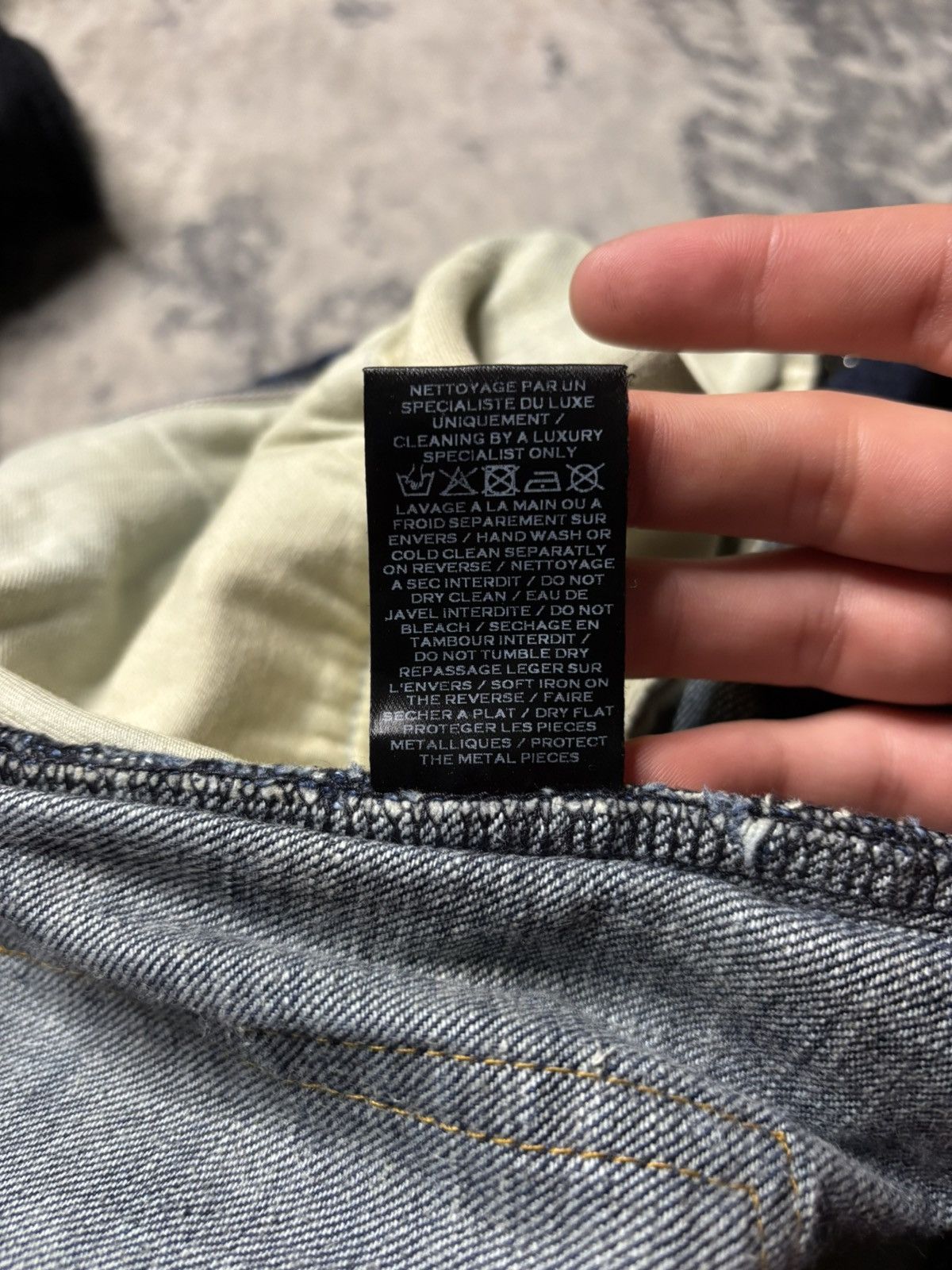 Balmain Balmain Selvedge Moto Biker Denim Size US 30 / EU 46 - 10 Thumbnail