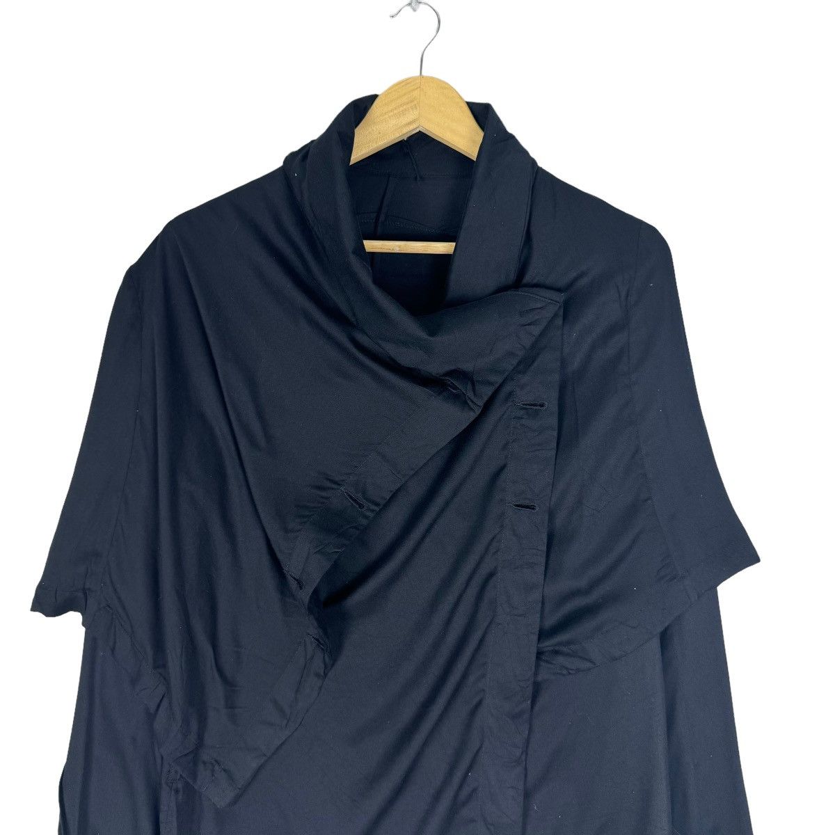 Ann Demeulemeester 🌟ANN DEMEULEMEESTER SPIRAL COLLAR JACKET Size S / US 4 / IT 40 - 3 Thumbnail