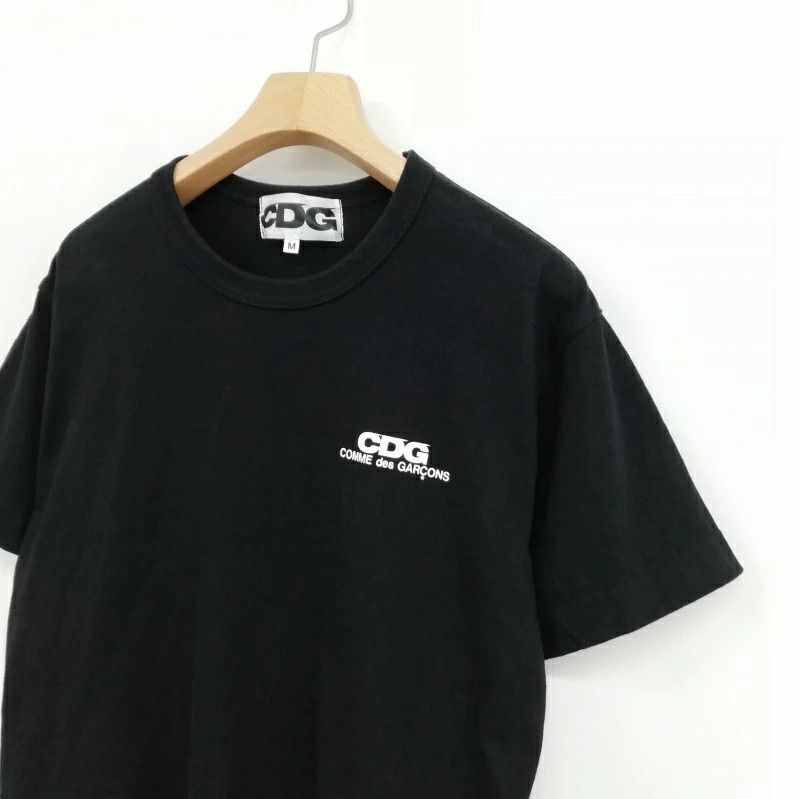 Comme des Garcons T-Shirts CDG LOGO PRINT Short Sleeve Crewneck Black Size US M / EU 48-50 / 2 - 3 Thumbnail
