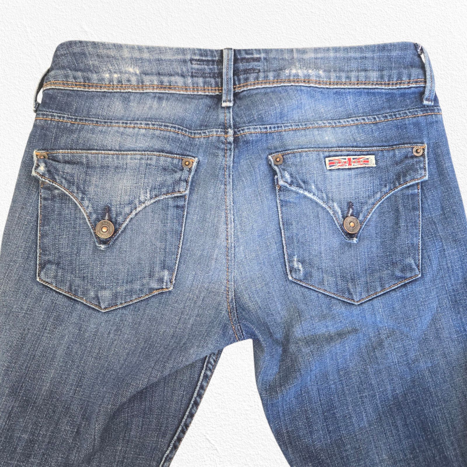 Hudson Hudson Low Rise 2010s Collin Skinny Jeans Size 26 Size 26" / US 2 / IT 38 - 9 Thumbnail