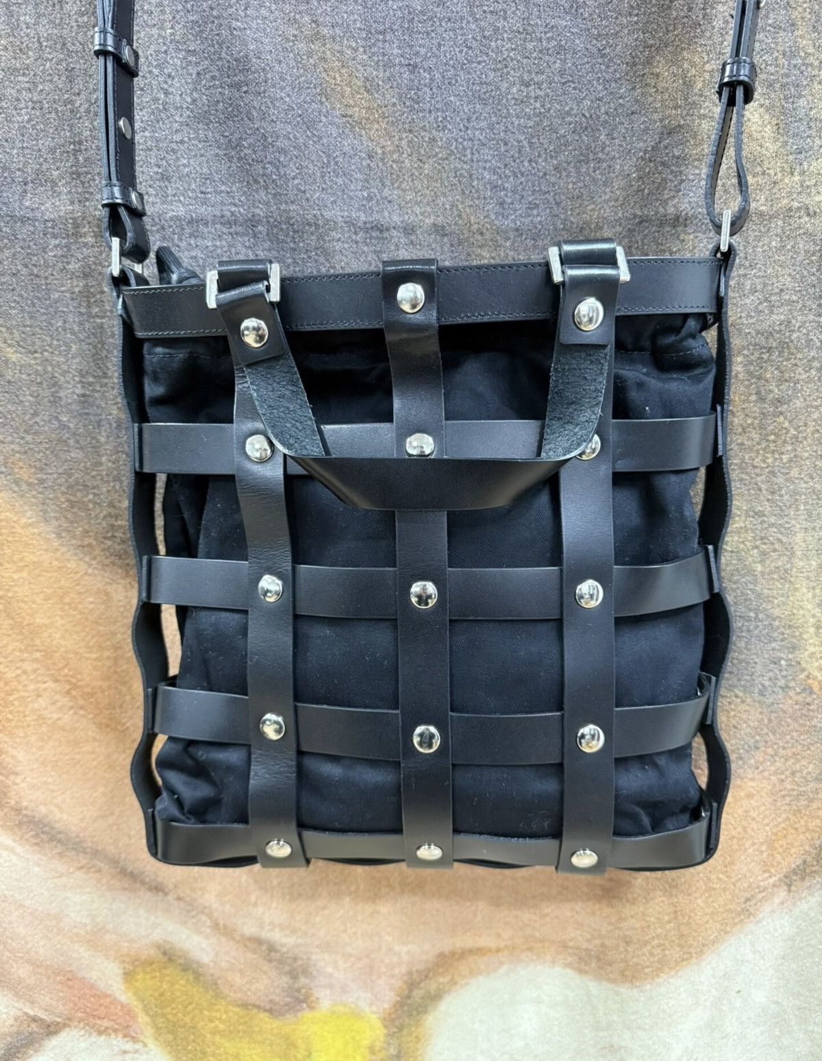 Junya Watanabe Junya Watanabe Comme des Garçons Studded Mesh Crossbody Bag Size ONE SIZE - 2 Thumbnail
