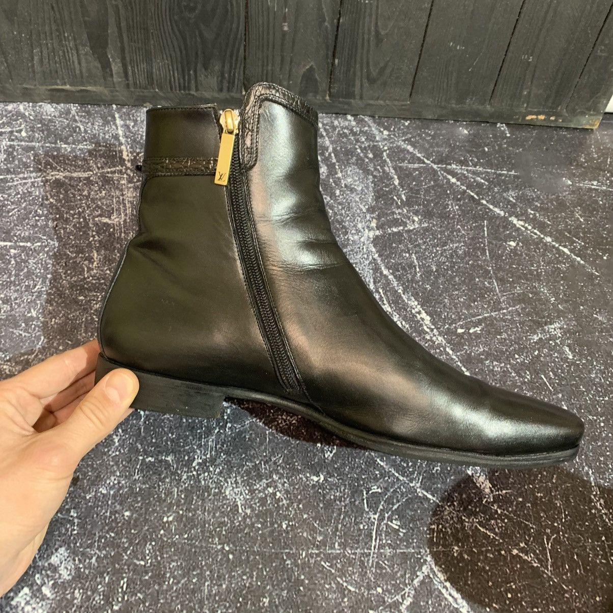 Louis Vuitton Louis Vuitton Men’s Leather Boots Size 8 - 27.5 cm Size US 8 / EU 41 - 10 Thumbnail