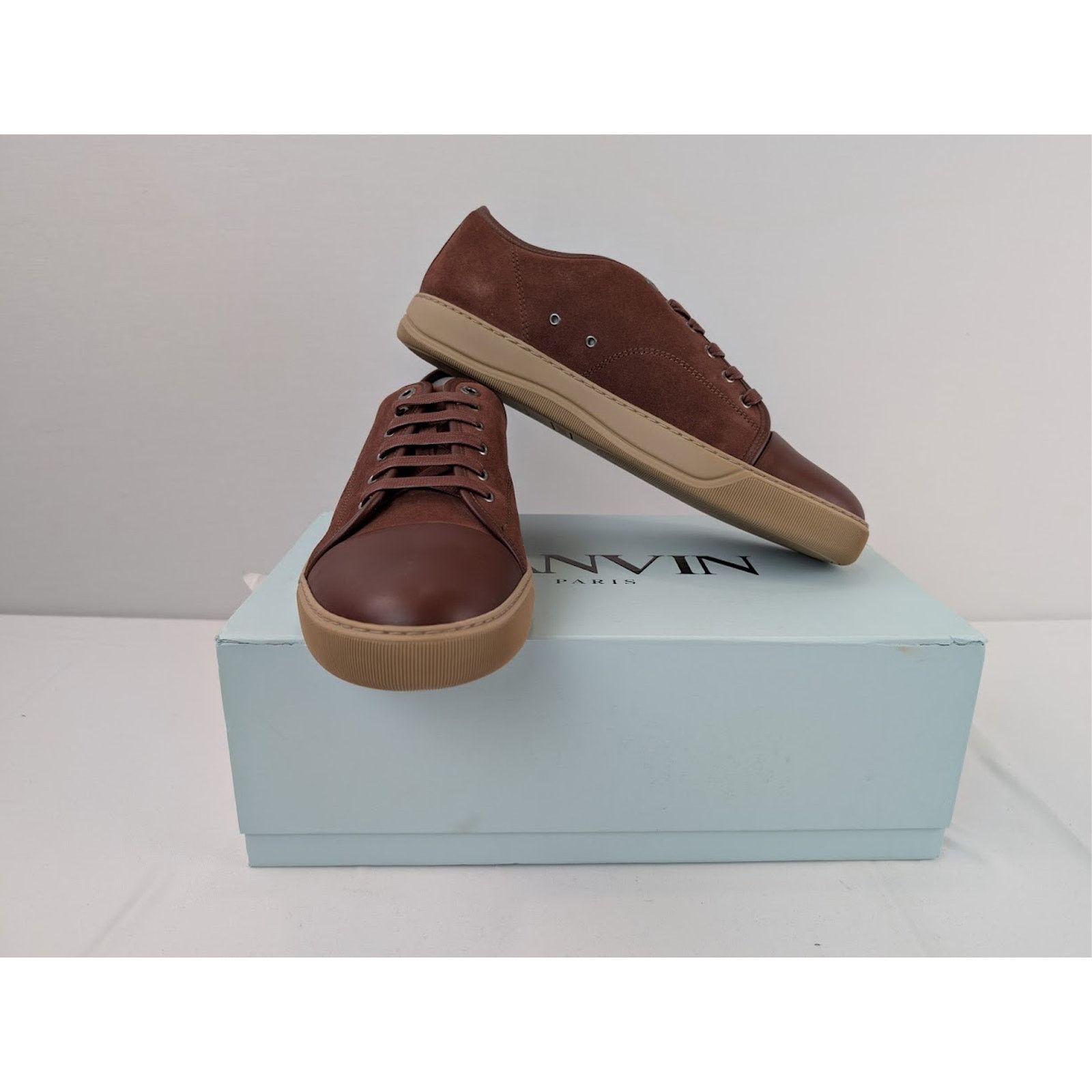 Lanvin o1rshd1 DBBI Sneakers in Mahogany Size US 8 / EU 41 - 20 Thumbnail