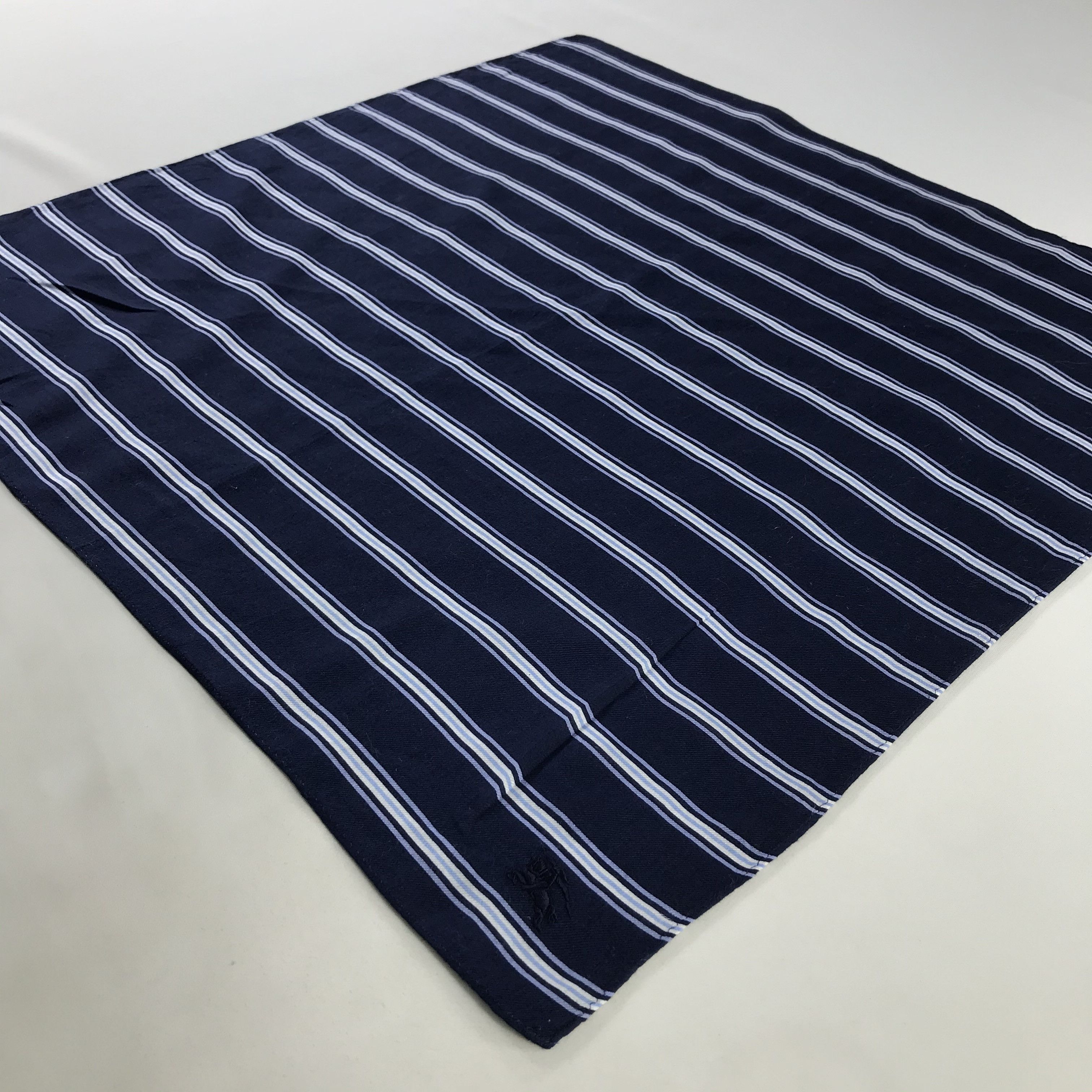 Burberry × Vintage Burberry Bandana / Handkerchief / Neckerchief - S1106 Size ONE SIZE - 2 Thumbnail