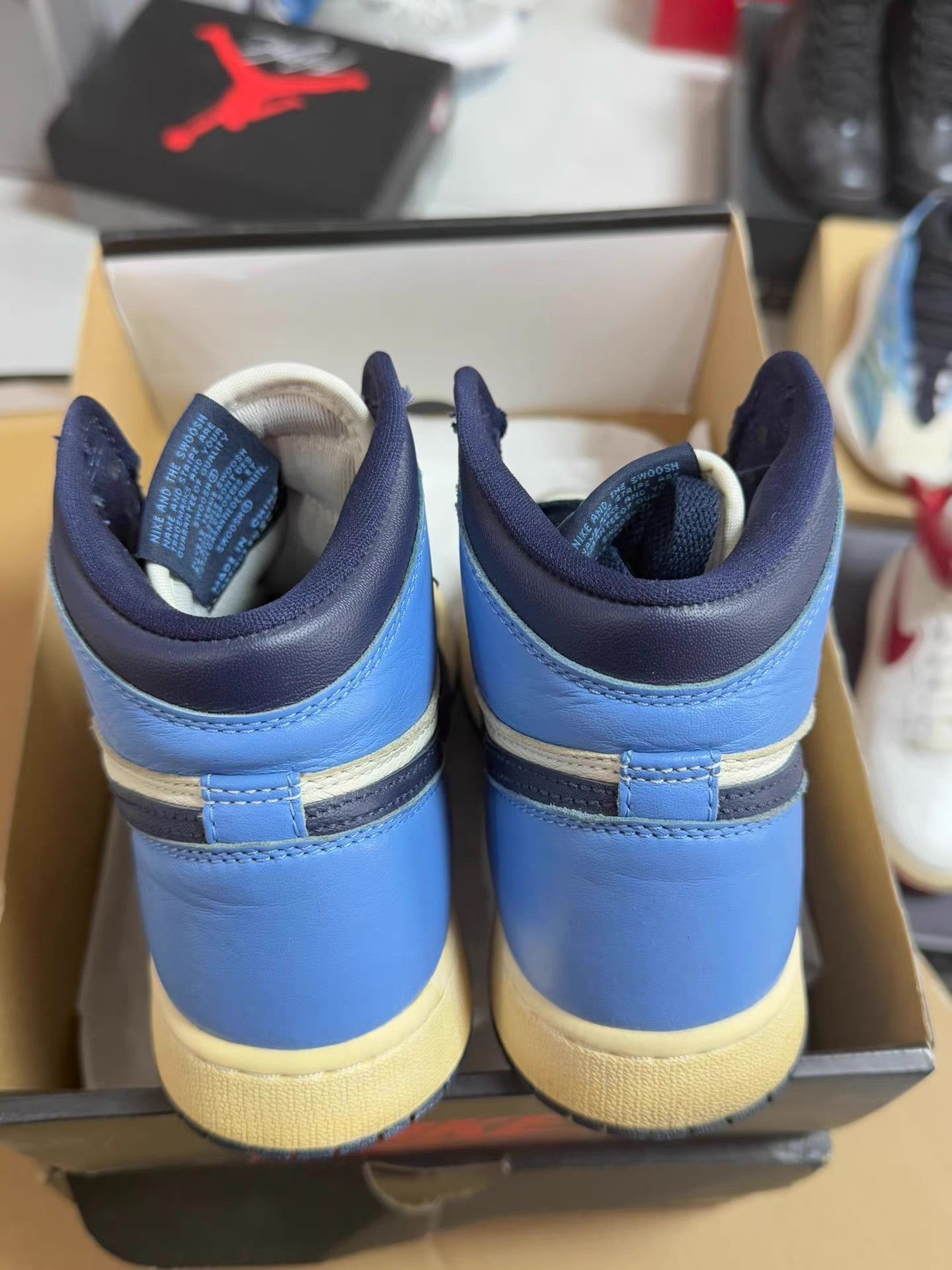 Nike Air Jordan 1 Obsidian Ｑ20 Size US 6 / IT 36 - 5 Thumbnail
