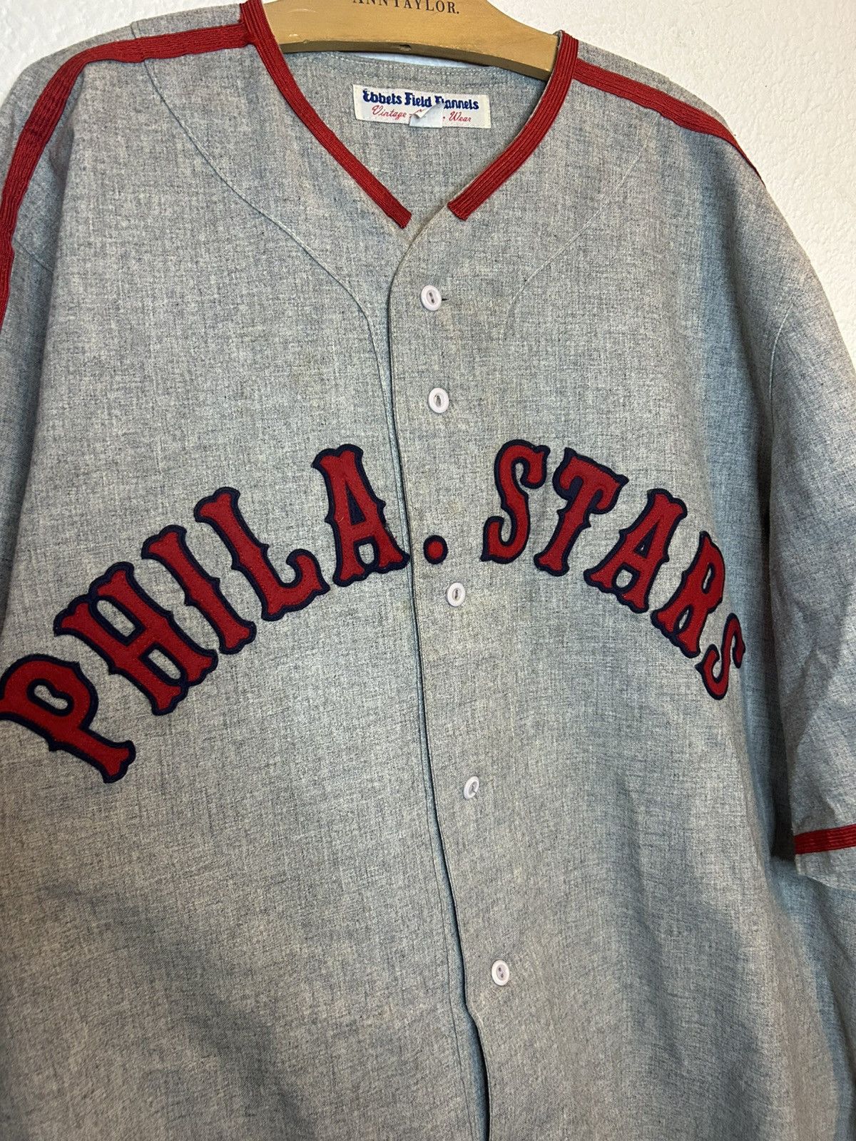 Ebbets Field Flannels Philadelphia Stars Ebbets Field Flannels Baseball Jersey Size US XXL / EU 58 / 5 - 5 Thumbnail