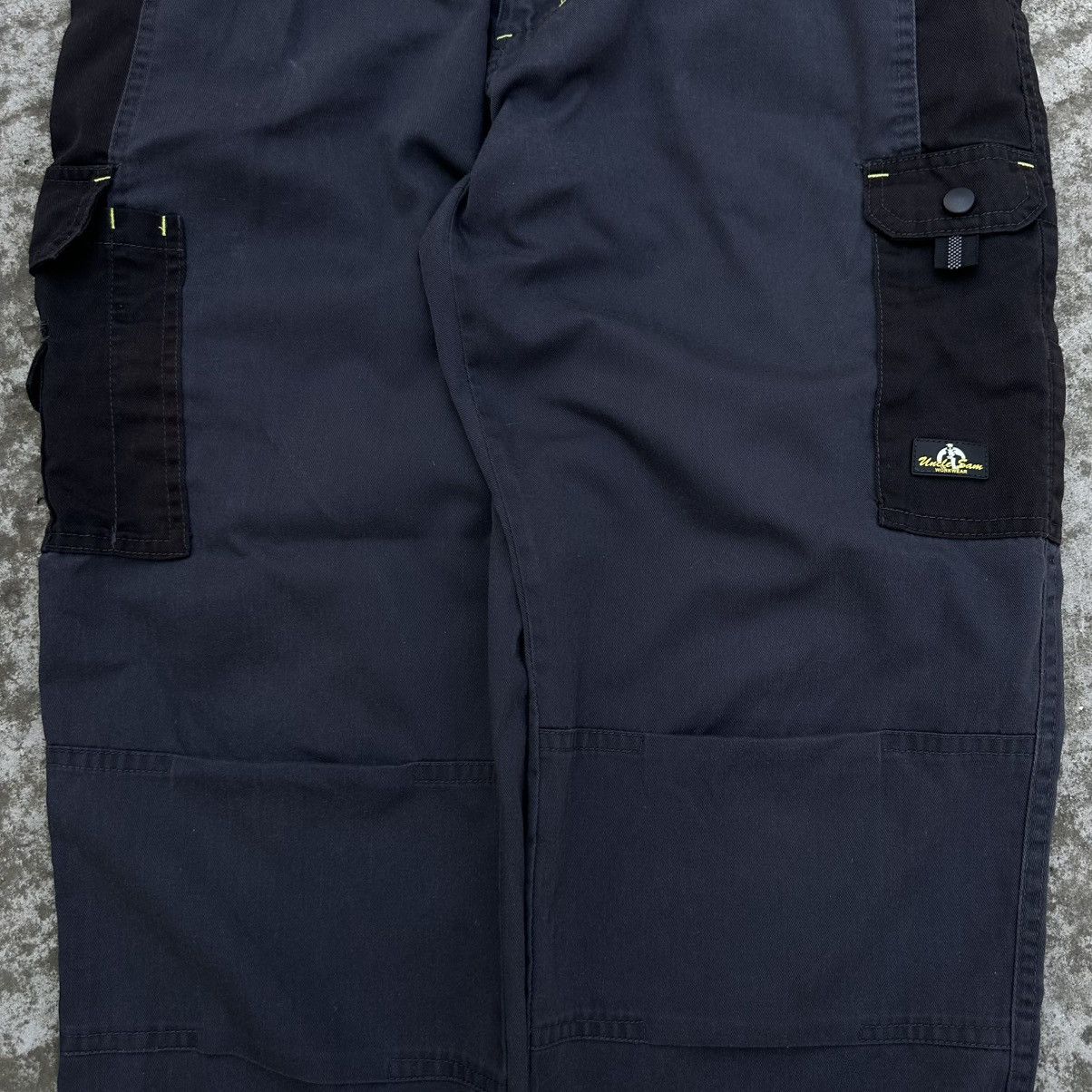 The Workers Club Uncle Sam Double Knee Work Wear Pants Size 33 Y2K 00s USA Size US 33 - 6 Thumbnail