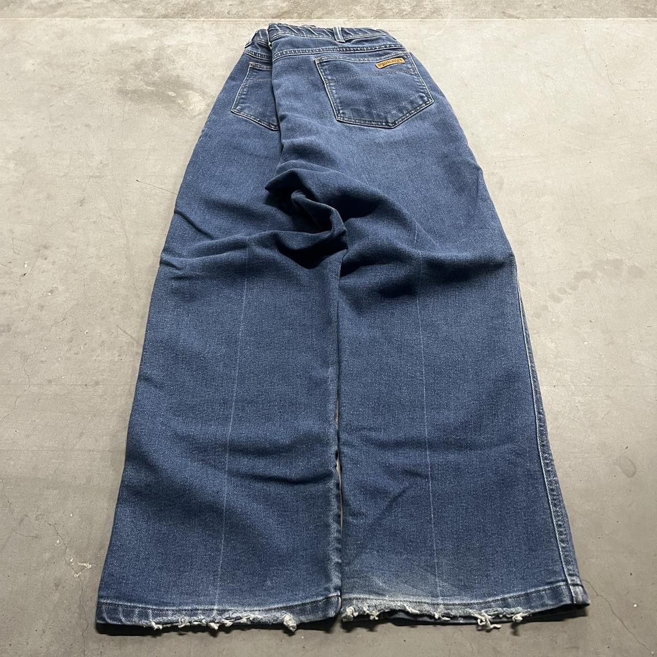 Japanese Brand × Vintage Vintage Y2K/2000s Skater Style Medium Wash Denim Jeans! Size US 36 / EU 52 - 6 Thumbnail