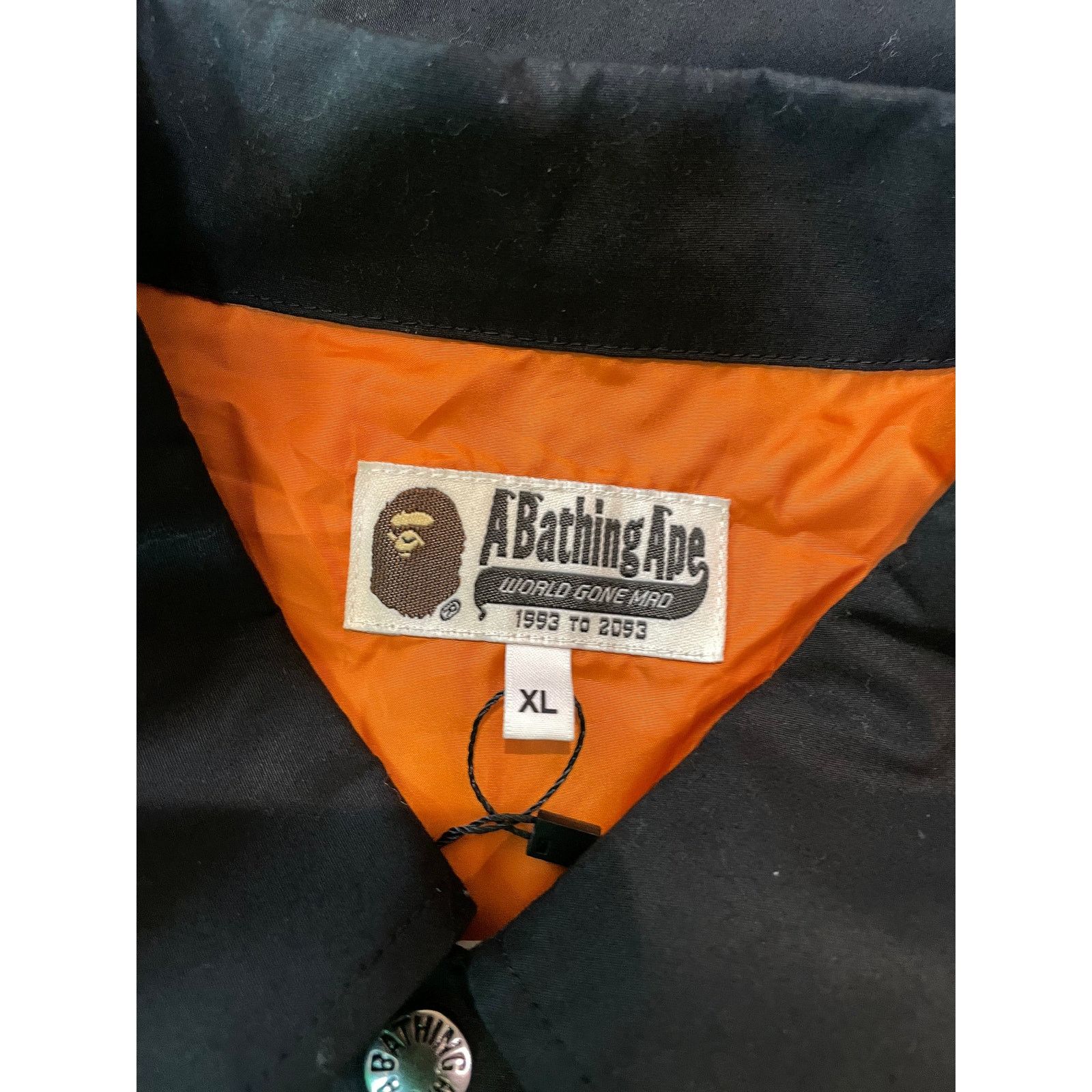 Bape BAPE x Dragon Ball Black Button Black & Orange Shirt Jacket Size US XL / EU 56 / 4 - 4 Thumbnail