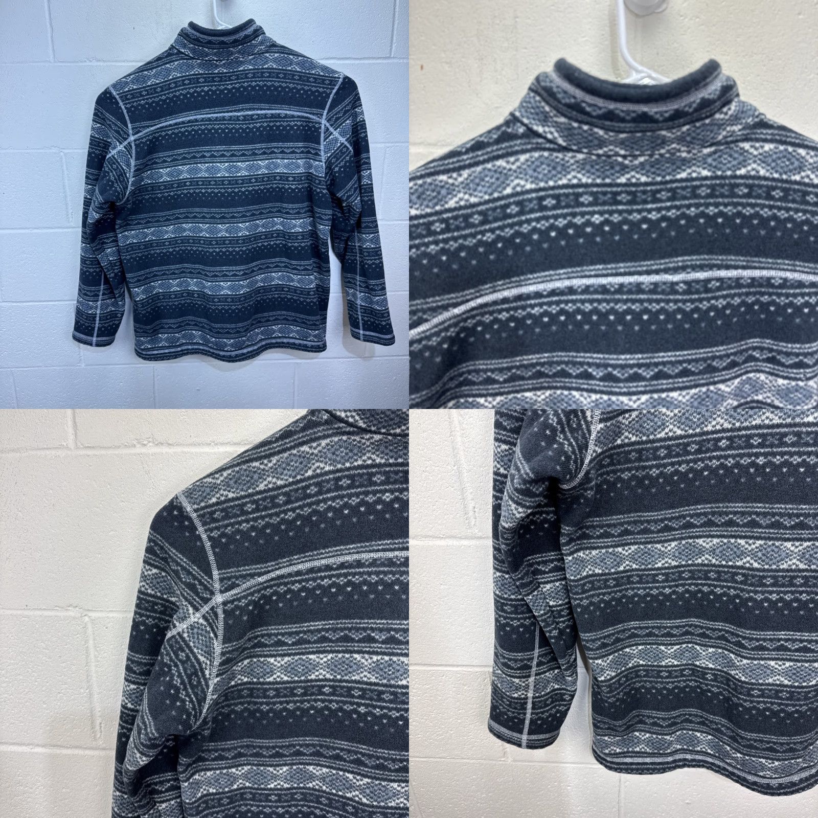 The North Face The North Face Tsillan Fleece 1/4 Zip Jacket Mens 2XL Fair Isle Aztec Multicolor Embroidered Logo Zip Jacket Size US XXL / EU 58 / 5 - 9 Thumbnail