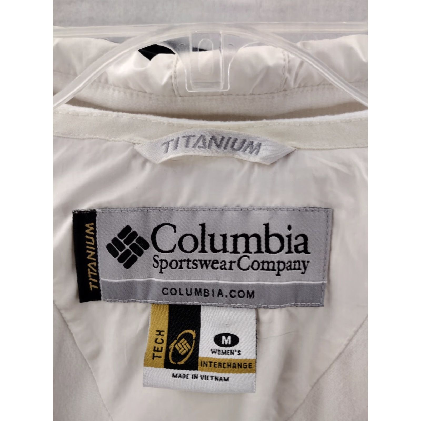 Vintage Columbia Jacket Womens Medium Black Interchange Omni-Heat Tech Fall Winter Outer Shell Polyester Zip Jacket Coat Size M / US 6-8 / IT 42-44 - 7 Thumbnail
