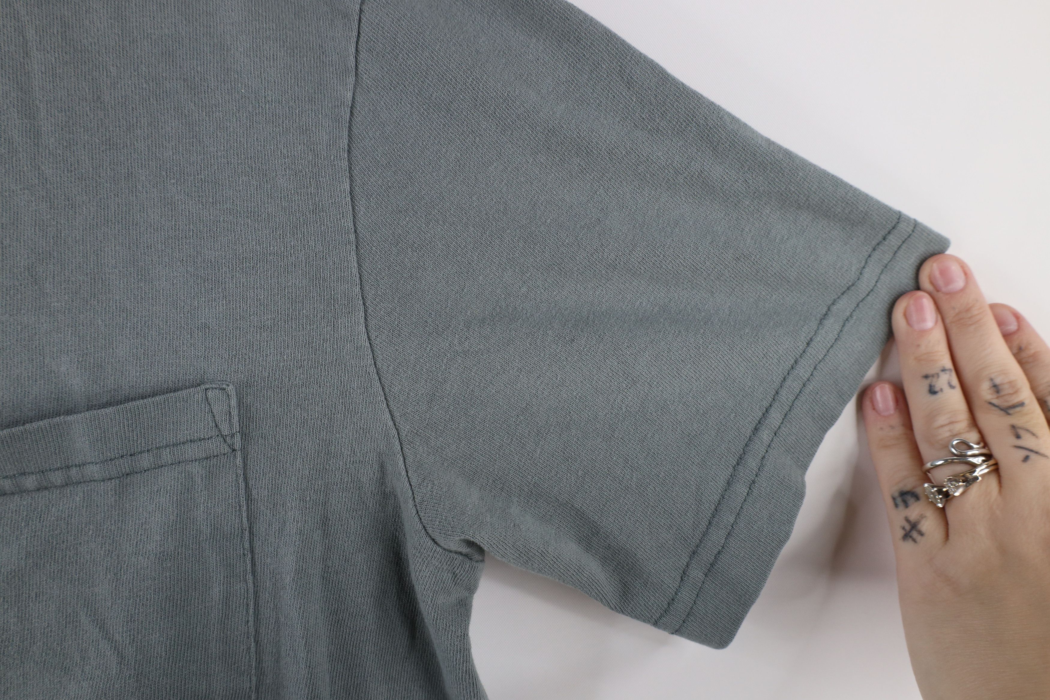 Filson × Vintage CC Filson Blank Outfitter One Pocket T-Shirt USA Sage Gray Size US S / EU 44-46 / 1 - 7 Thumbnail