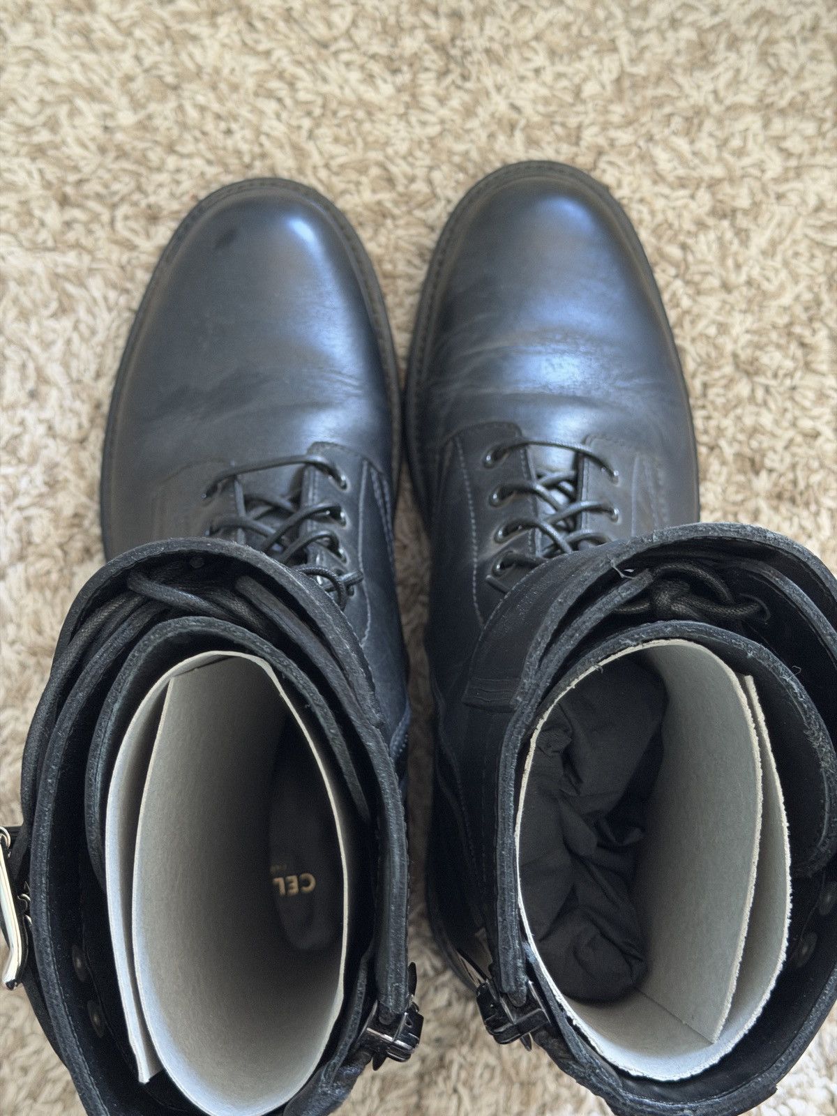 Celine Hedi Slimane Ranger Combat boots Size US 8 / EU 41 - 5 Thumbnail