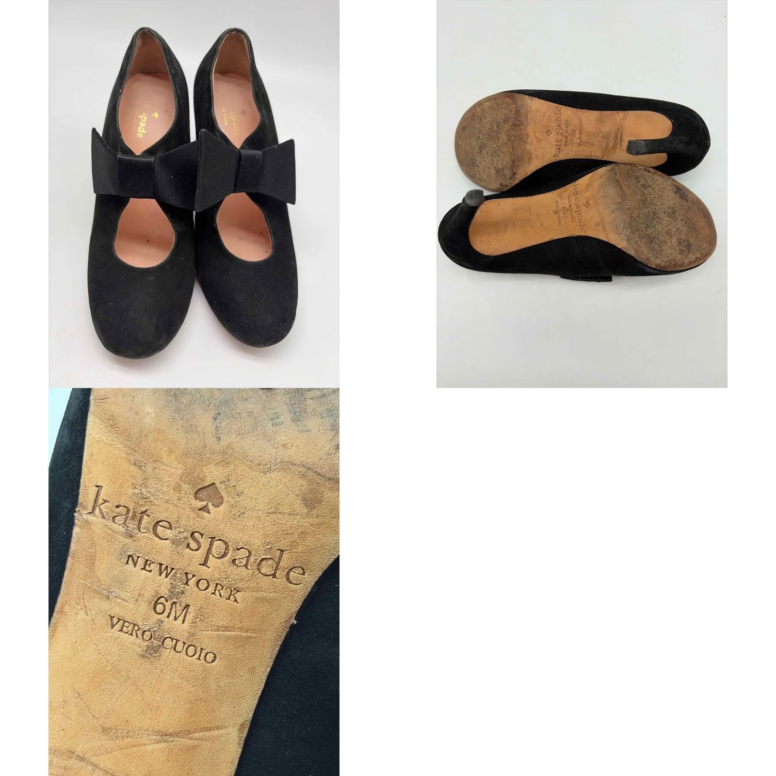 Vintage Kate Spade Black Size 6 Pump Heels Men/Women? Size US 6 / IT 36 - 9 Thumbnail