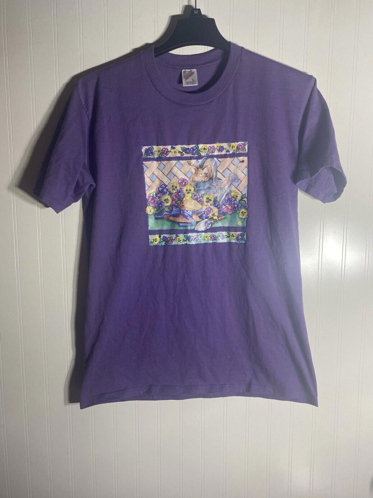 Jerzees Vintage 90s Easter Shirt Large Jerzees Size US L / EU 52-54 / 3 - 1 Thumbnail