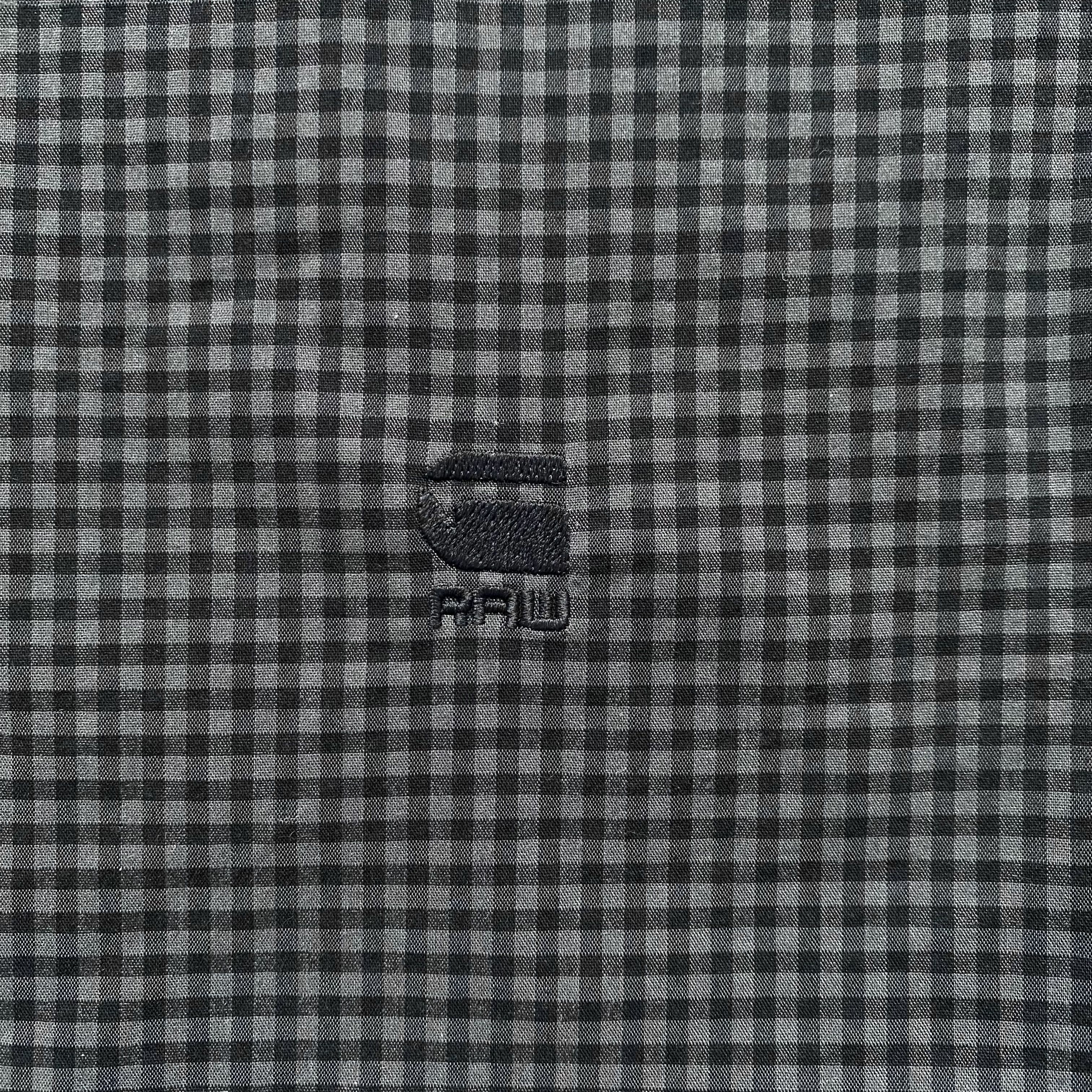 G-Star ⚙️ G Star Raw Flannel shirt Button Up Long Sleeve Size US L / EU 52-54 / 3 - 6 Thumbnail
