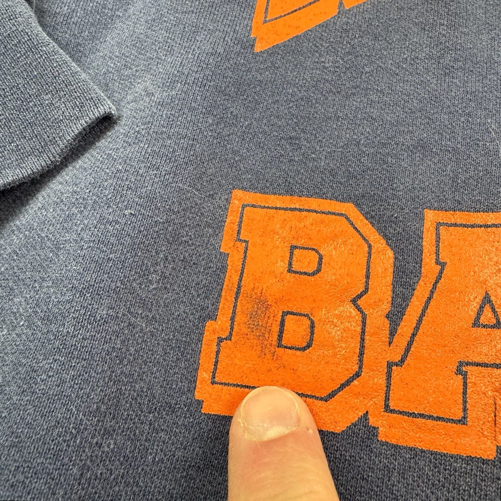 Vintage VINTAGE Northeast Baseball Hoodie Sweatshirt Men Adult XL Blue 80s Sports Pullover Classic Size US XL / EU 56 / 4 - 3 Thumbnail