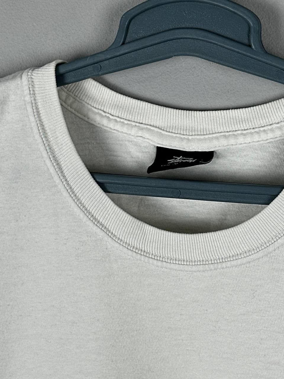 Stussy Vintage Stussy Iconic Big Logo White T Shirt Size US M / EU 48-50 / 2 - 6 Thumbnail