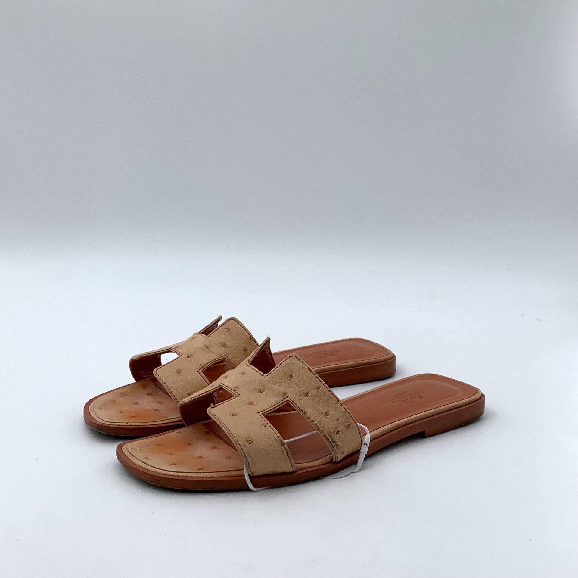 Hermes Hermes Brown Sandals 37 Women Size US 6.5 / IT 36.5 - 1 Thumbnail