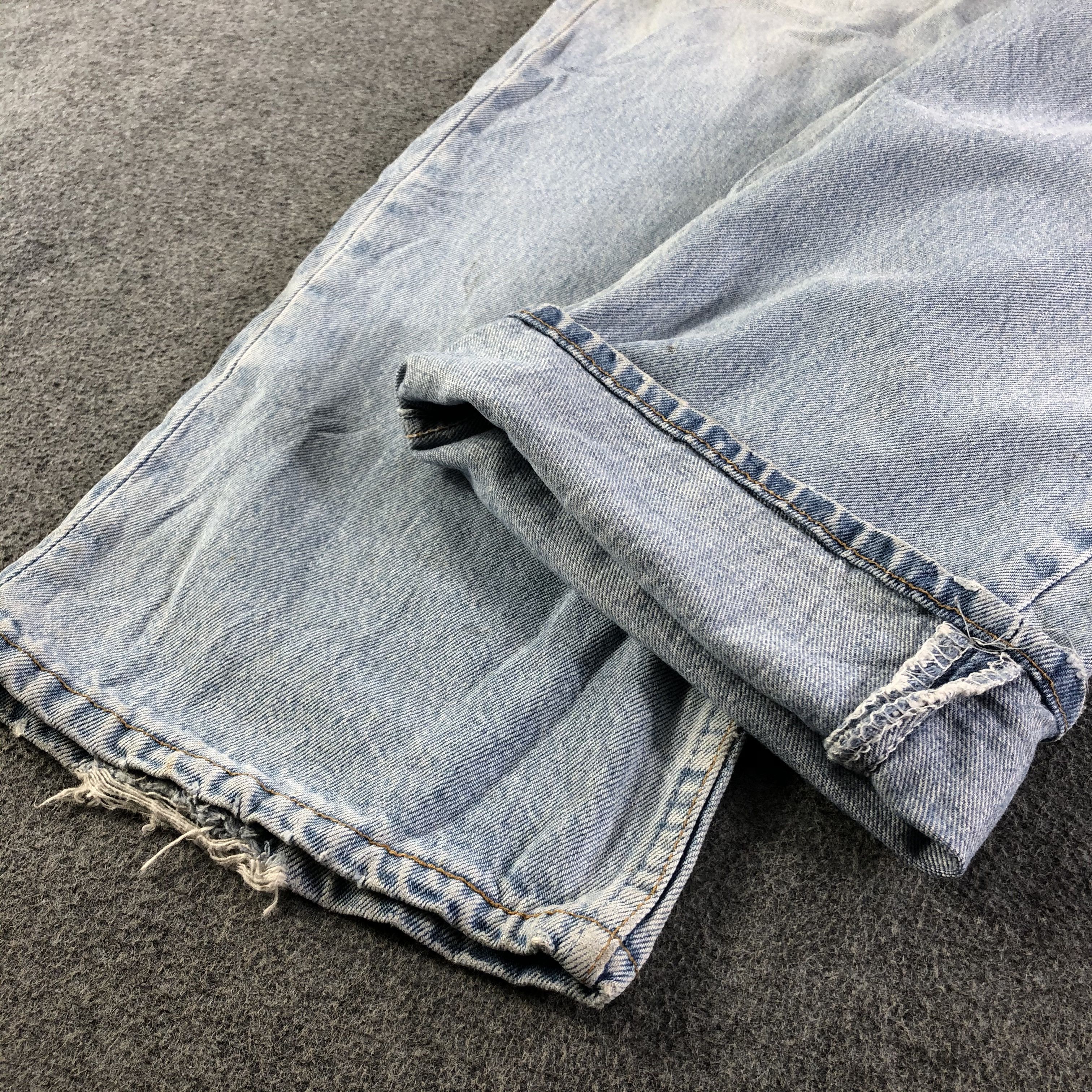Levi's 90s Vintage Light Wash Levis 501 Jeans-J2997 Size US 44 / EU 60 - 7 Thumbnail