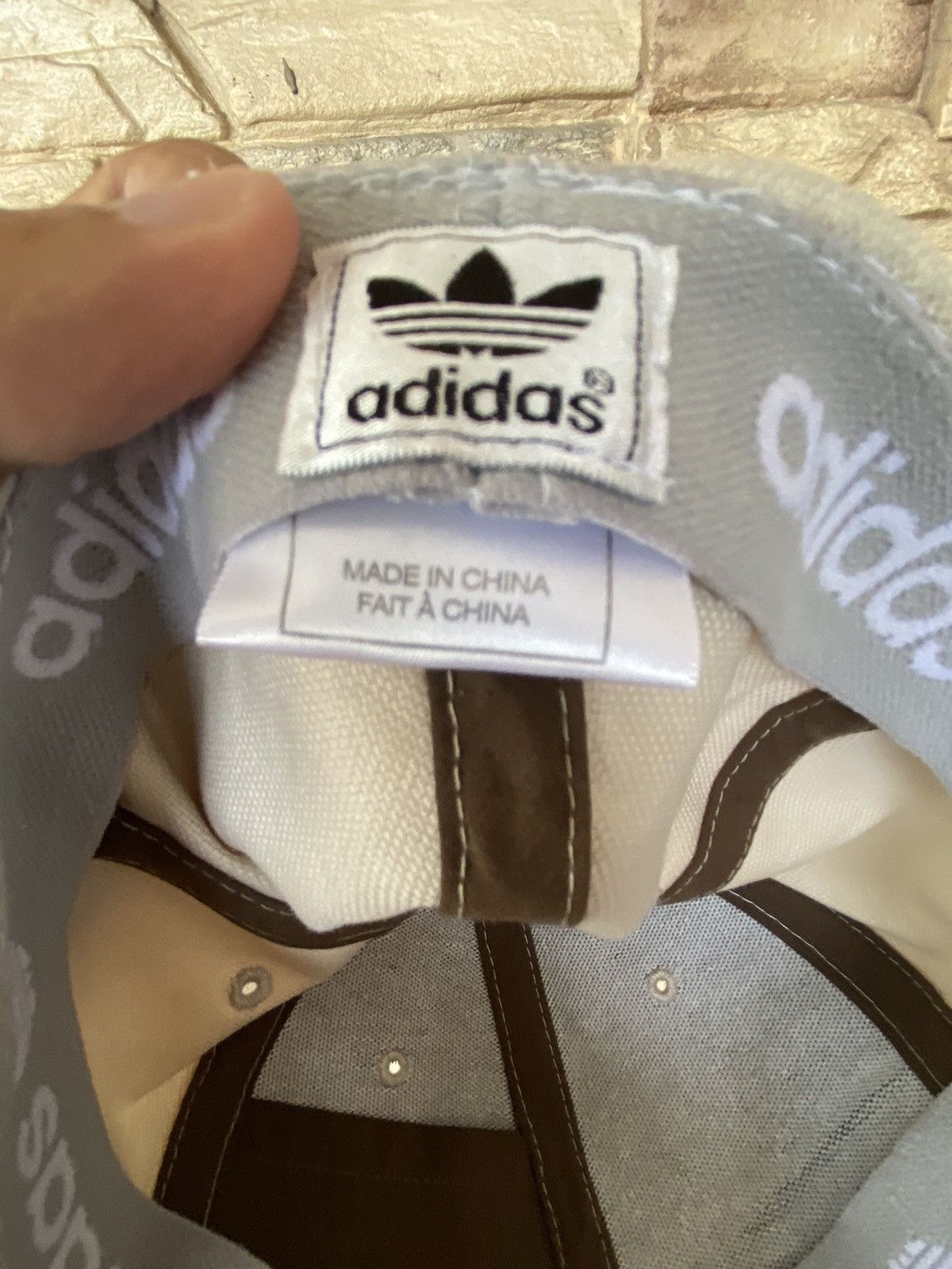 Vintage Vintage Adidas Trefoil Full Cap Vtg Size ONE SIZE - 9 Thumbnail