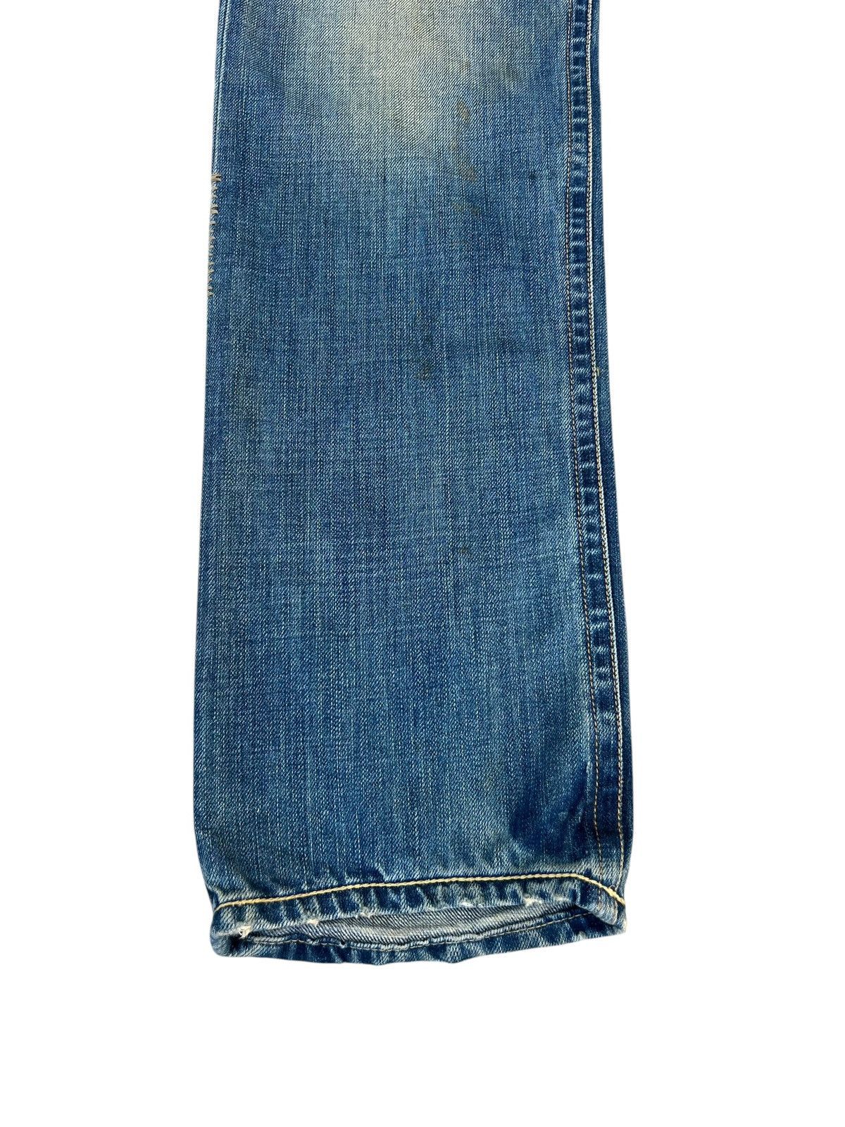 Vintage Mud Wash Dirty Denim Vintage Seal Kay Rips Distress Jeans Size US 28 / EU 44 - 10 Thumbnail