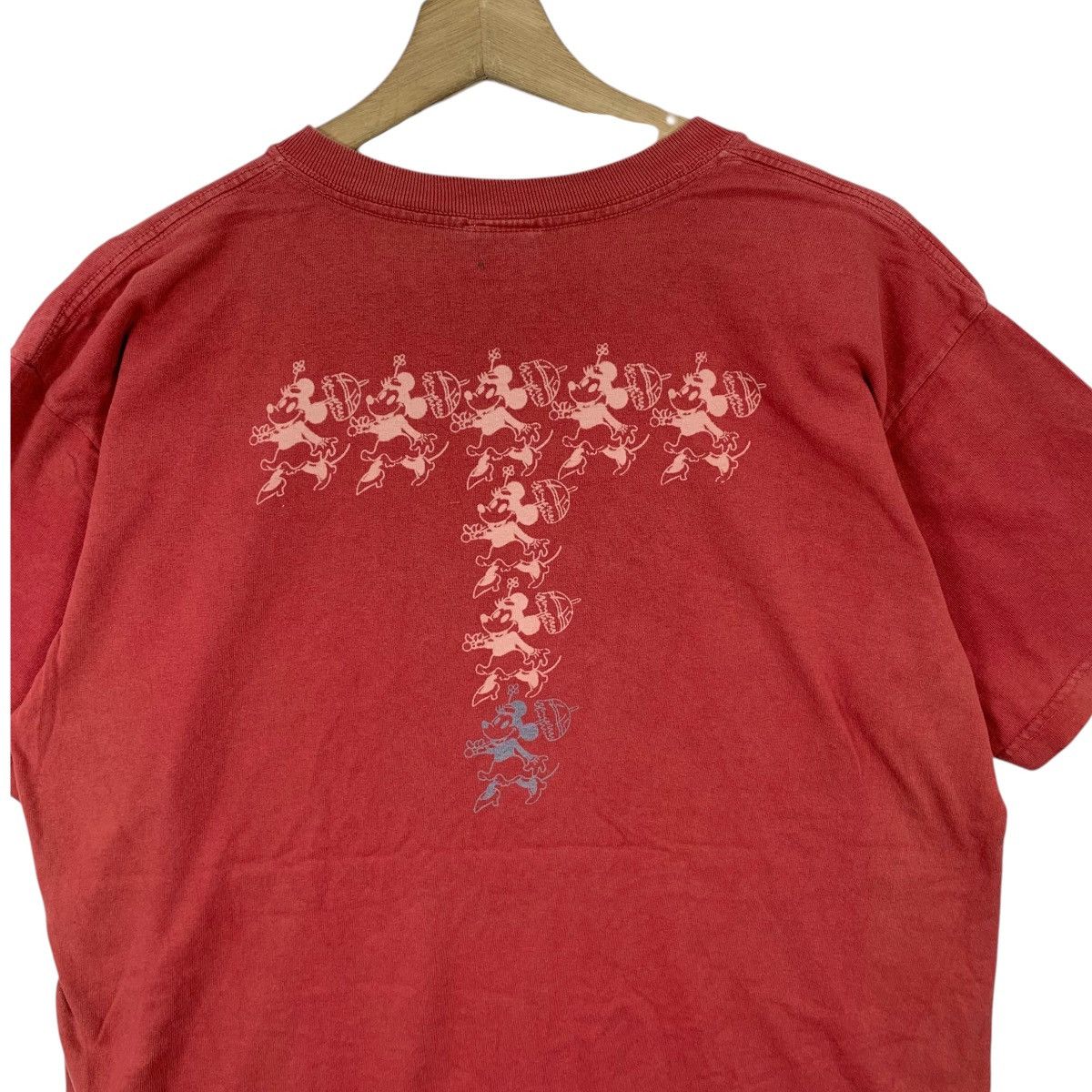 Disney Vintage DISNEY MICKEY MOUSE Motion Logo Anvil Tag Tee Shirt Size L / US 10 / IT 46 - 5 Thumbnail