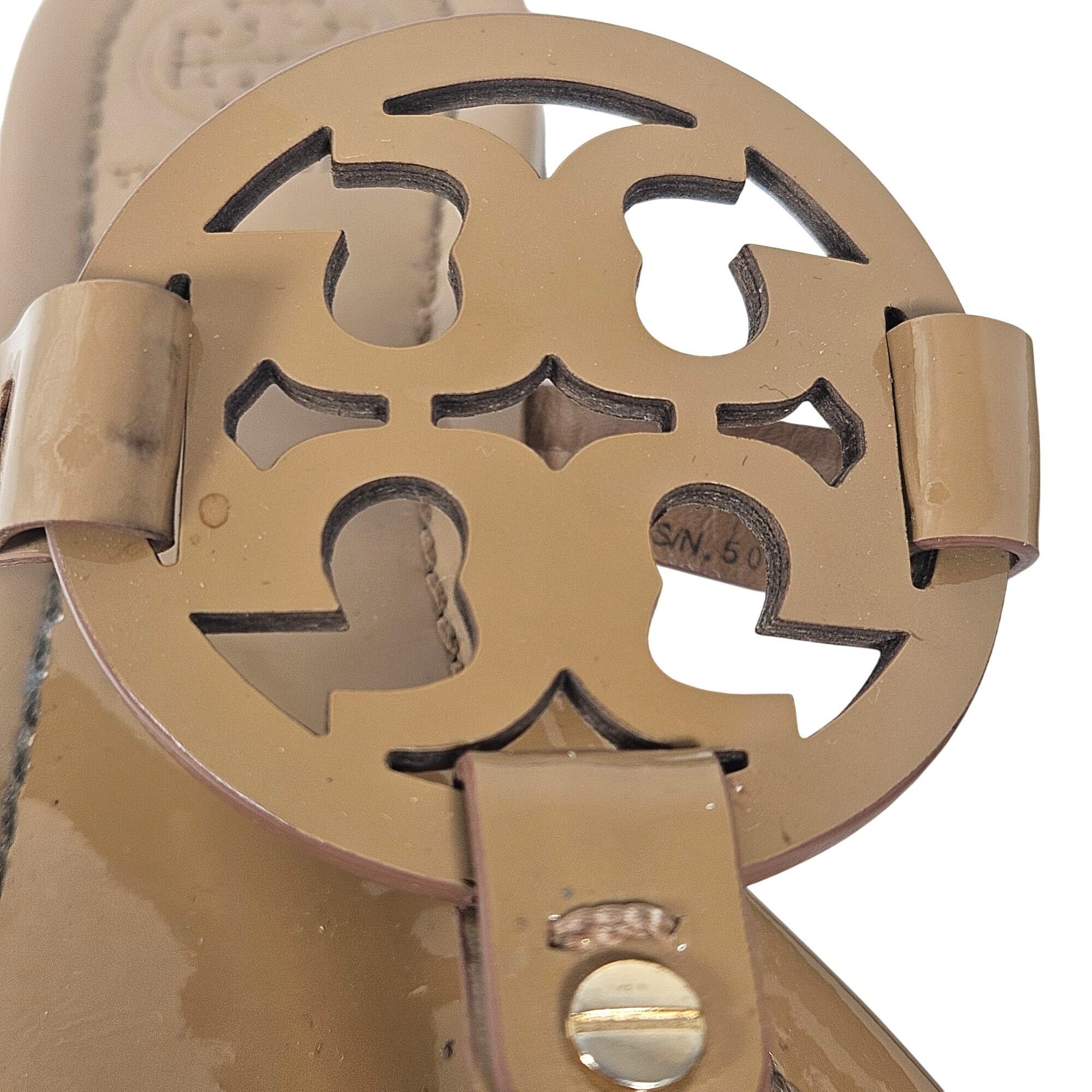 Tory Burch Tory Burch Women Miller Patent Leather Sandal 7.5 Best Selle Size US 7.5 / IT 37.5 - 7 Thumbnail