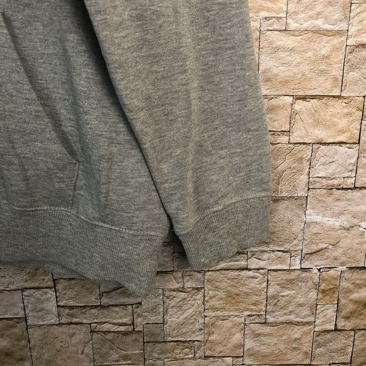 Japanese Brand Harvey Ball Smiley Face like kapital Grey Hoodie sweater#A67 Size US M / EU 48-50 / 2 - 11 Thumbnail