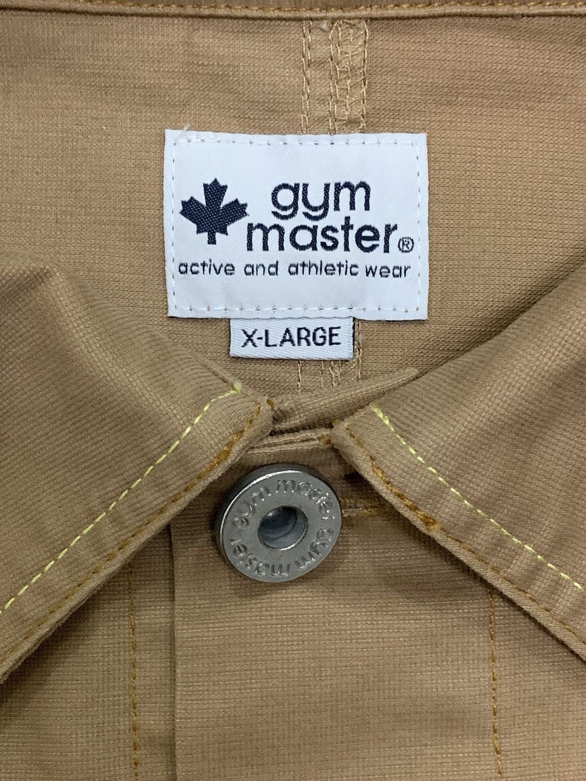 Japanese Brand GYM MASTER COVERALLS - WORKWEAR JACKET Size US XL / EU 56 / 4 - 3 Thumbnail