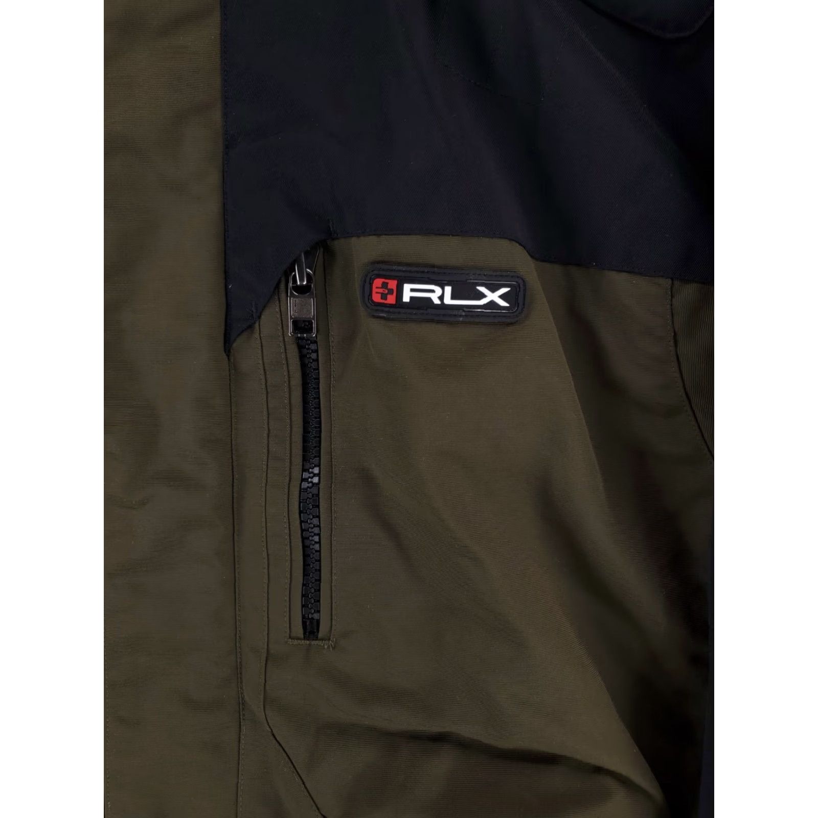 Ralph Lauren VINTAGE RLX Ralph Lauren Full Zip Jacket Windbreaker Long Sleeve Green Black Mens XL Size US XL / EU 56 / 4 - 2 Thumbnail