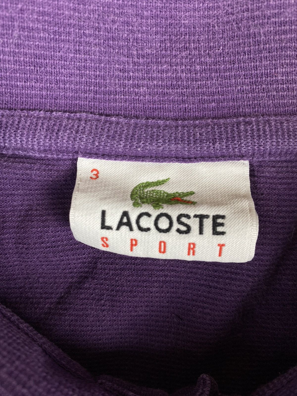 Lacoste × Vintage Vintage Lacoste Basic Designer Polo T Shirt Size US S / EU 44-46 / 1 - 7 Thumbnail