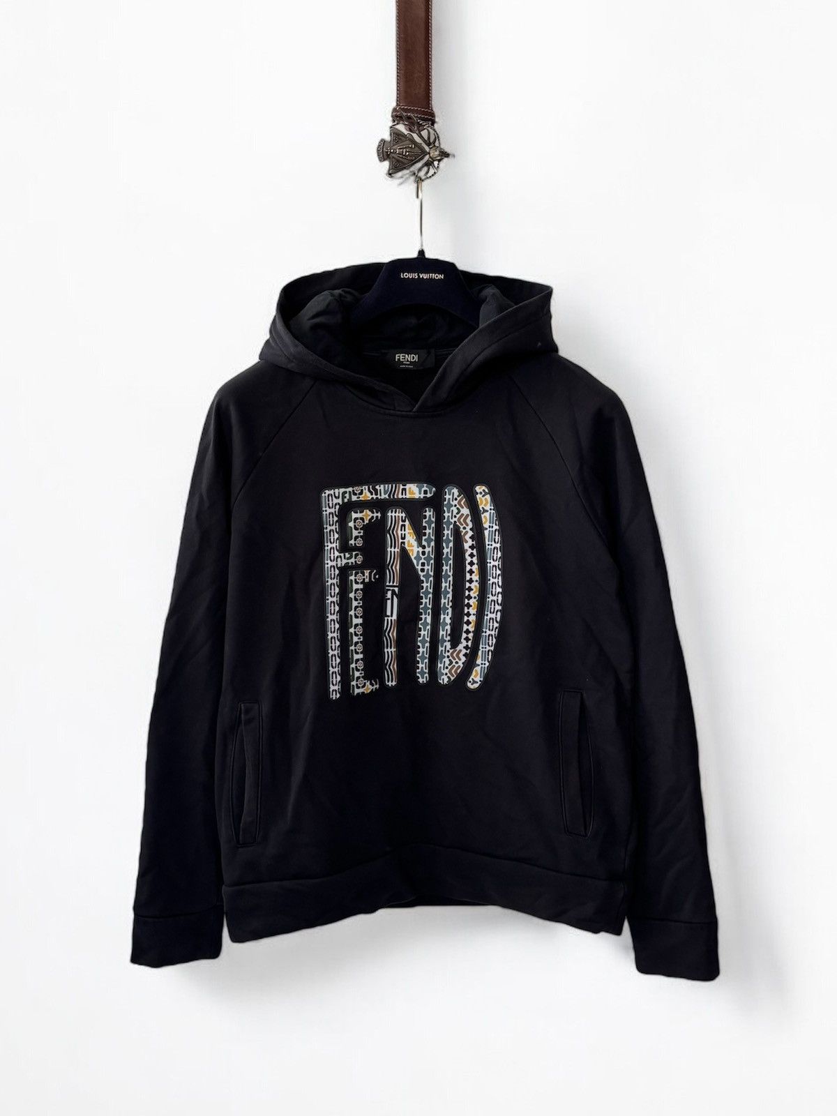 Fendi Big Logo Hoodie