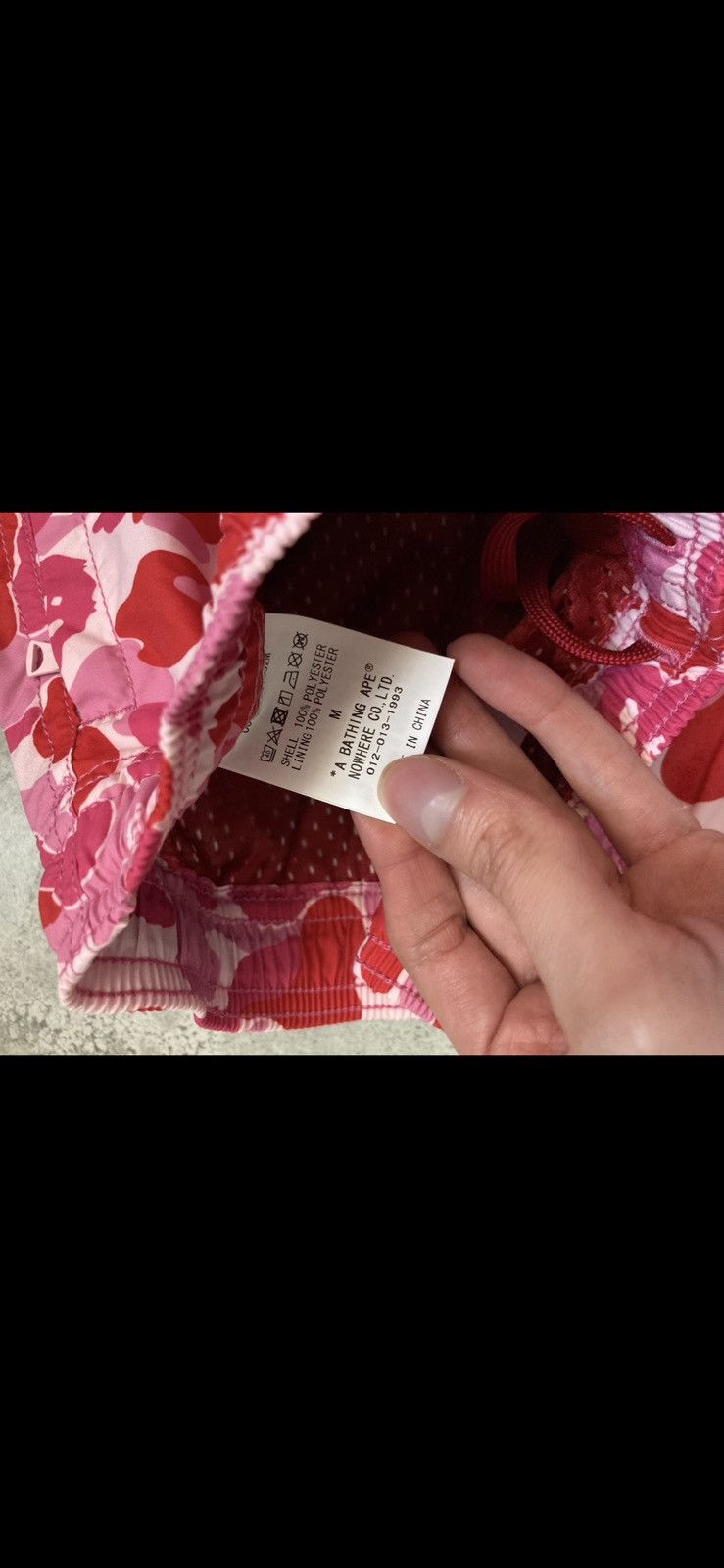 Bape Bape pink ABC camo beach shorts Size US 30 / EU 46 - 4 Thumbnail