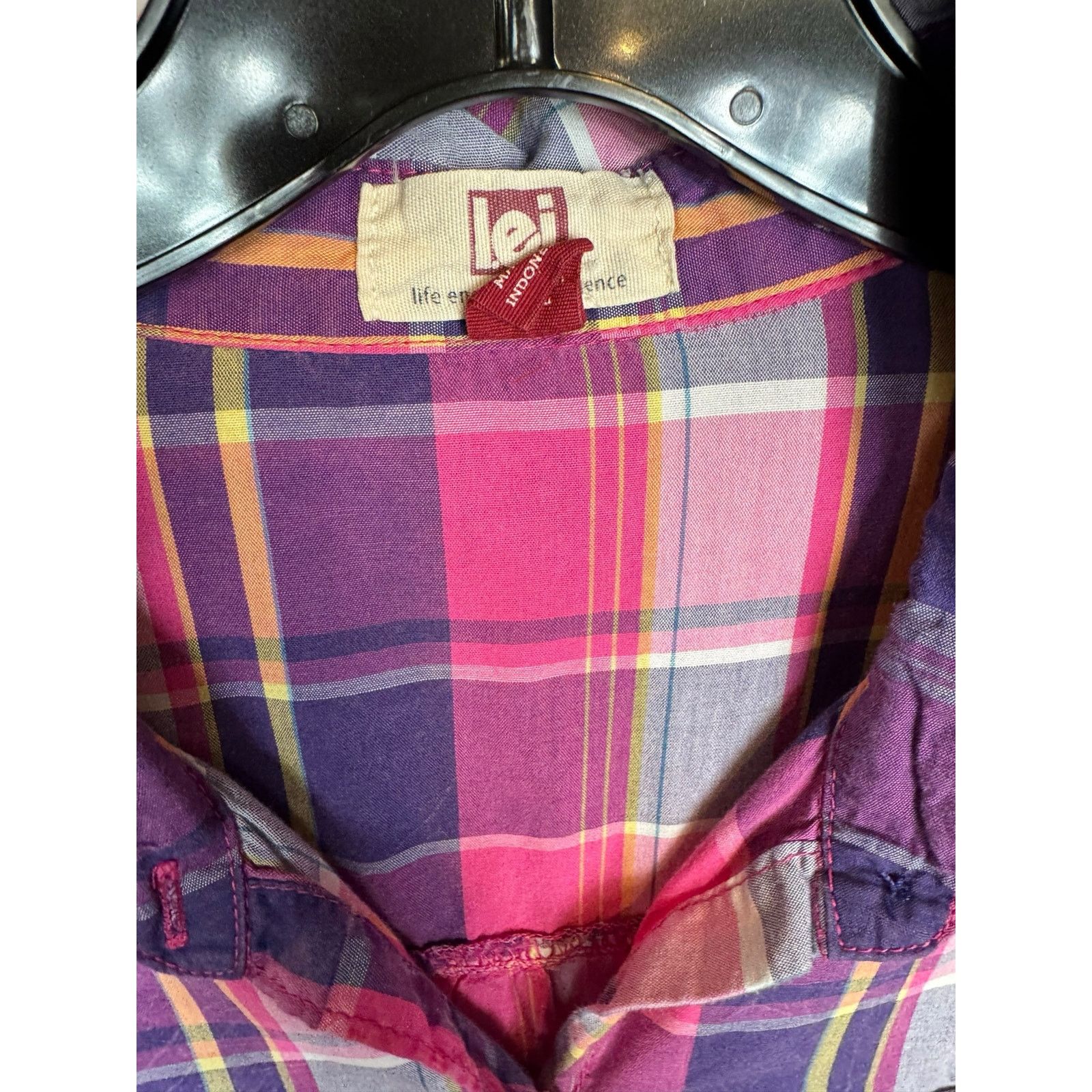 Other Lei Long Sleeve Button Up Shirt Women's Size Large Size L / US 10 / IT 46 - 3 Thumbnail