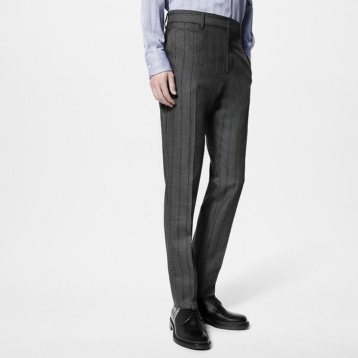Louis Vuitton Wool Blend Cigarette Trousers Size 52L - 5 Thumbnail