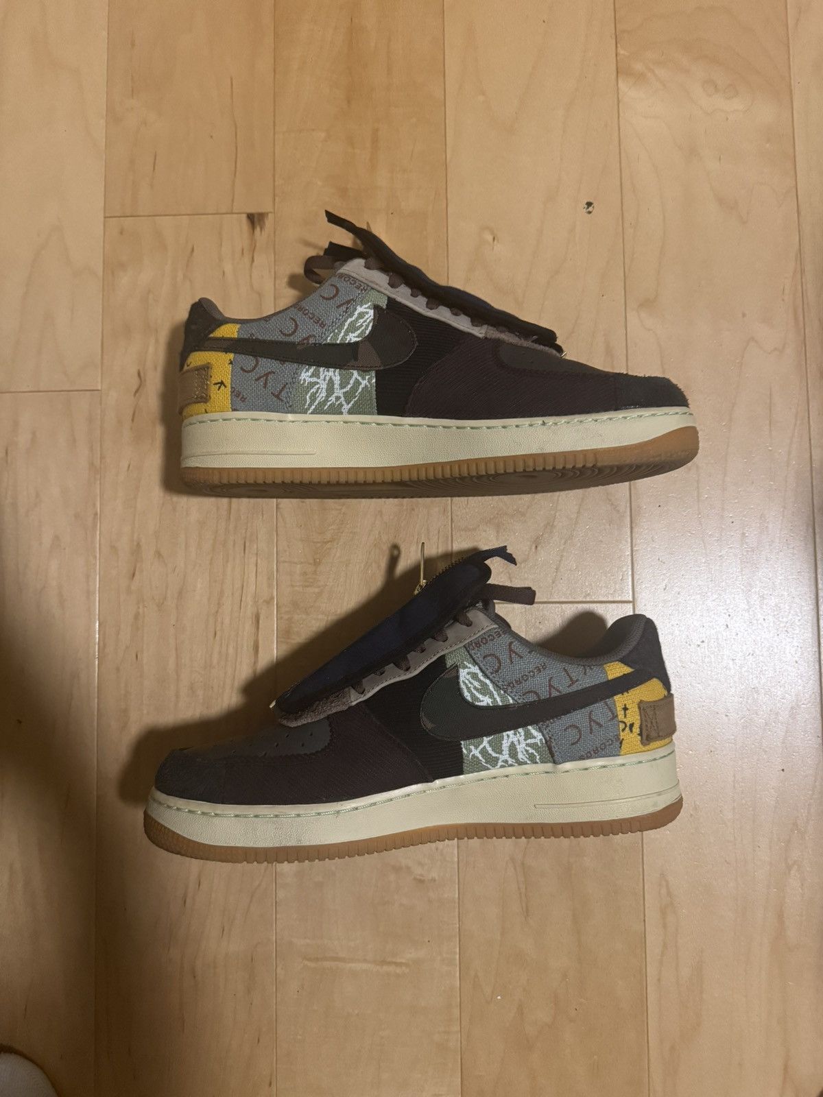 Nike × Travis Scott Travis Scott Cactus Jack Air Force 1 Low Size US 11.5 / EU 44-45 - 4 Thumbnail