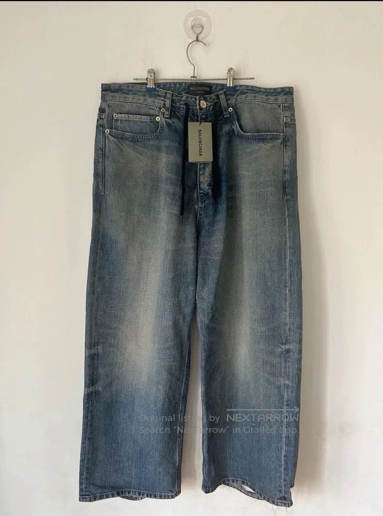 Balenciaga Balenciaga 24Summer Baggy Denim Jeans. Size US 26 / EU 42 - 1 Thumbnail