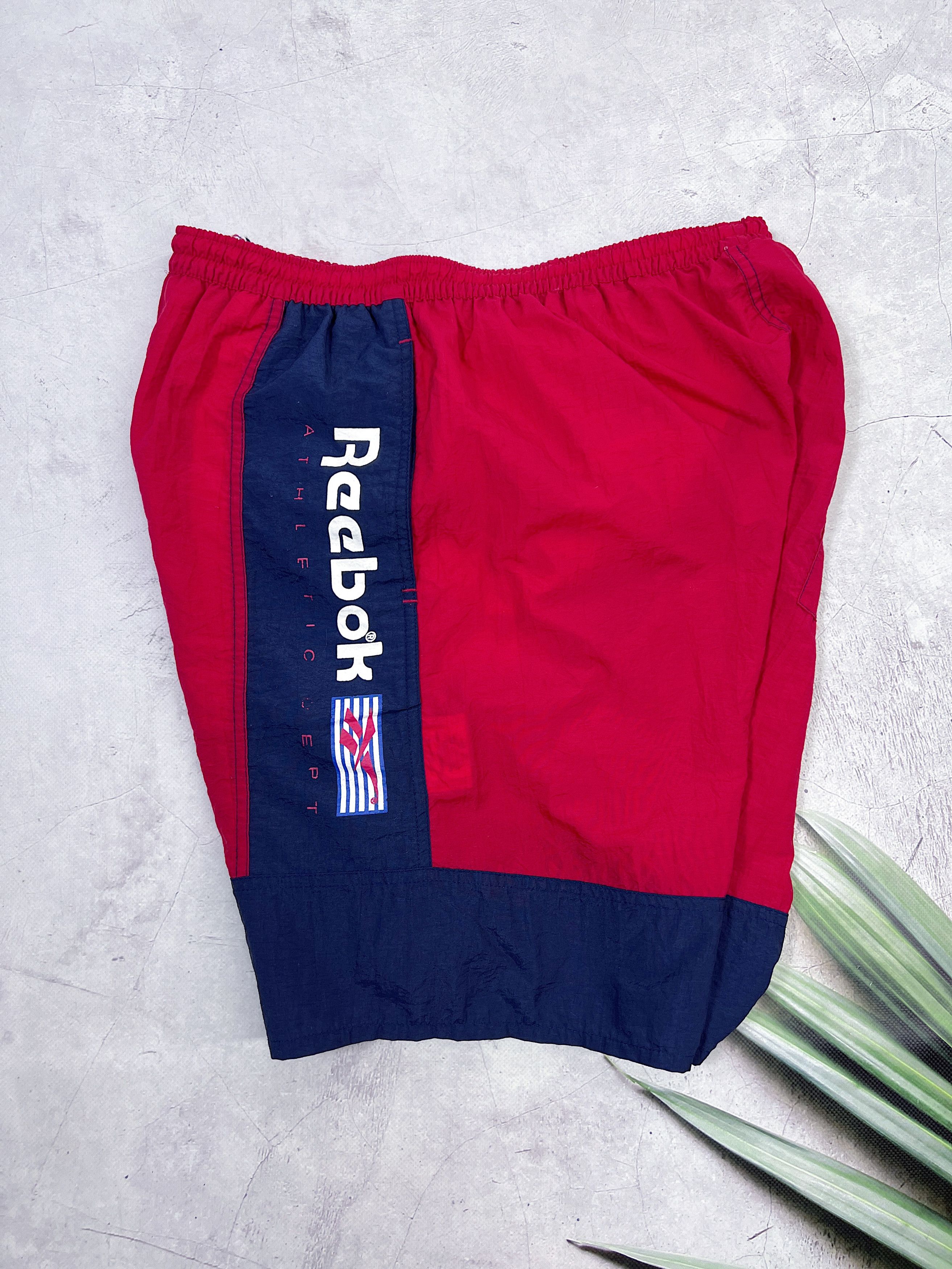 Reebok × Vintage Reebok Athletic Dept Shorts / Swim Trunks Size US 34 / EU 50 - 8 Thumbnail