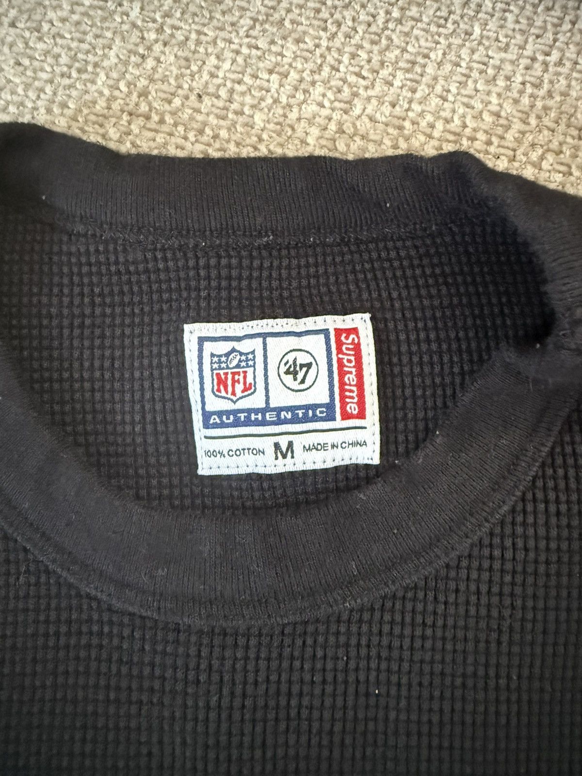 47 Brand × NFL × Supreme Raiders Thermal Size US M / EU 48-50 / 2 - 4 Thumbnail