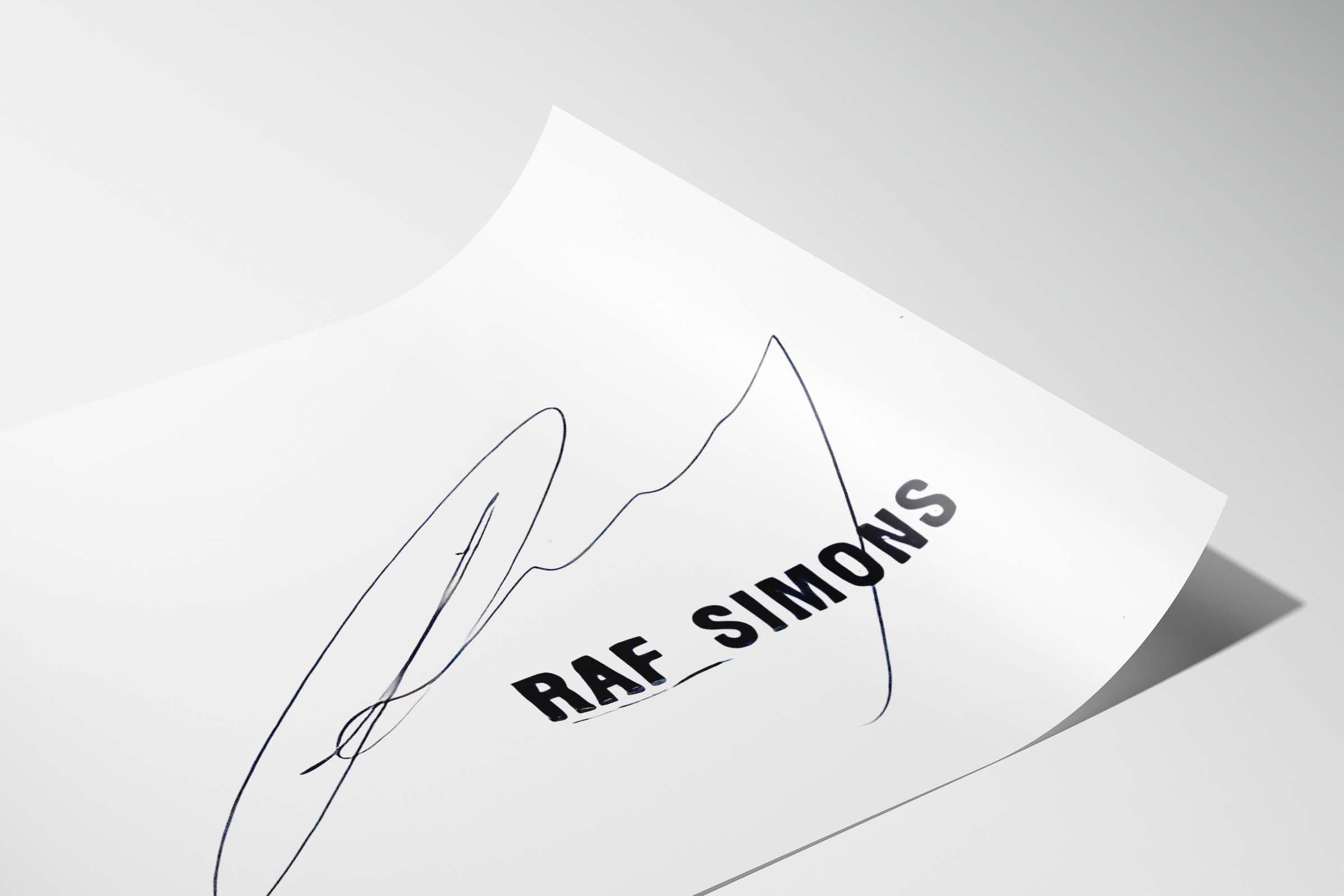 Raf Simons Raf Simons Poster Gift Vintage Archive Art Book Logo Size ONE SIZE - 6 Thumbnail