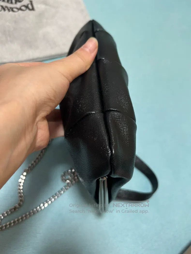 Vivienne Westwood Vivienne Westwood size os Black silver red heart dumpling b Size ONE SIZE - 4 Thumbnail