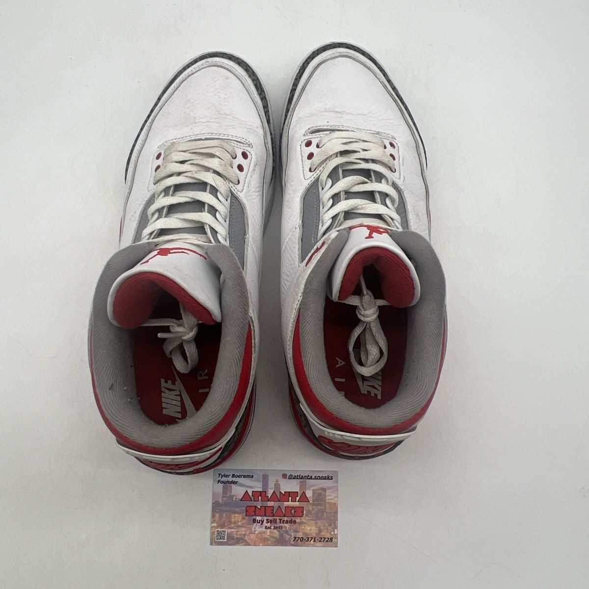 Jordan Brand Air Jordan 3 fire red Size US 11.5 / EU 44-45 - 6 Thumbnail