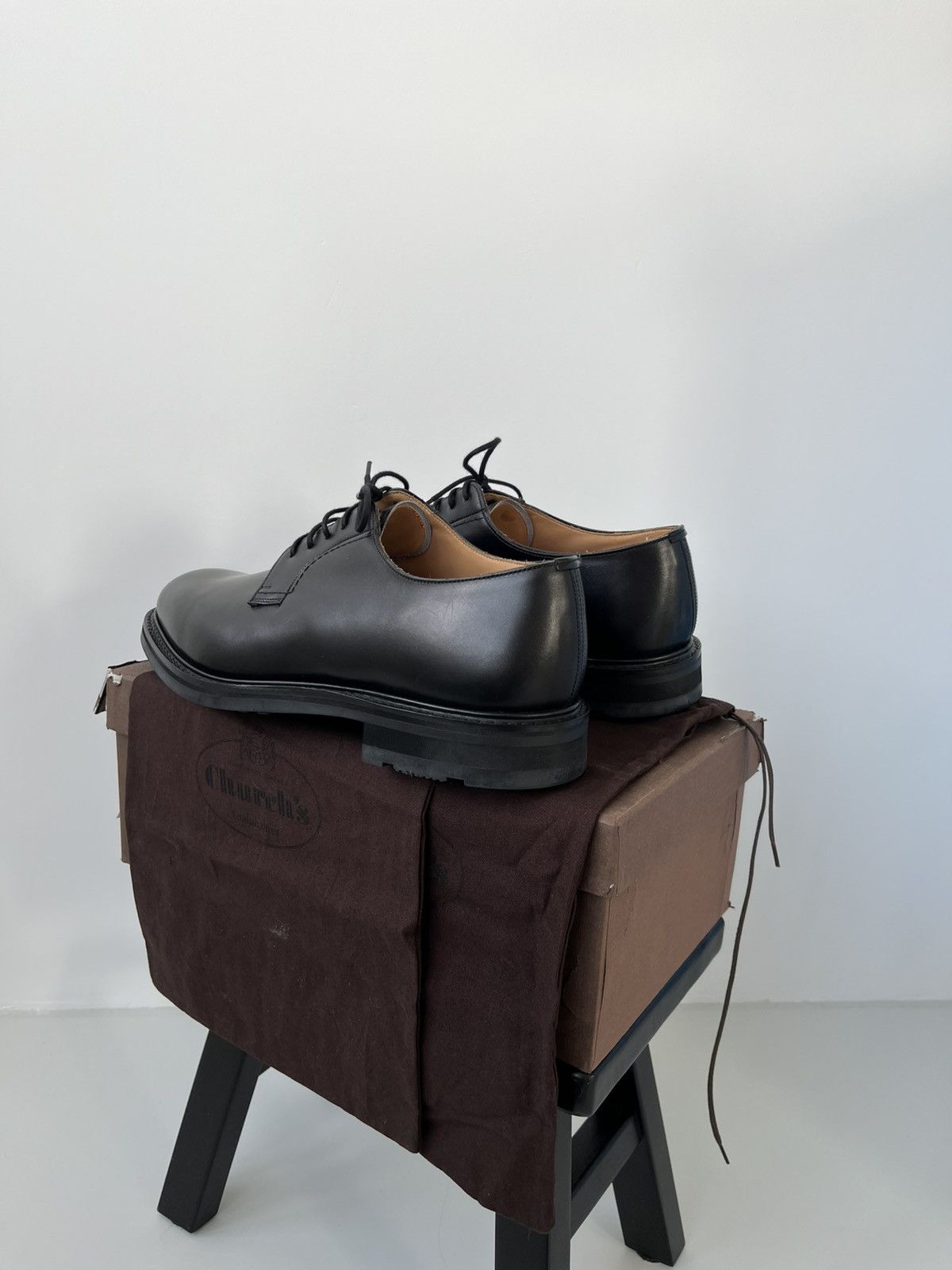 Church's Woodbridhe/shannon black leather derby Size US 10 / EU 43 - 11 Thumbnail