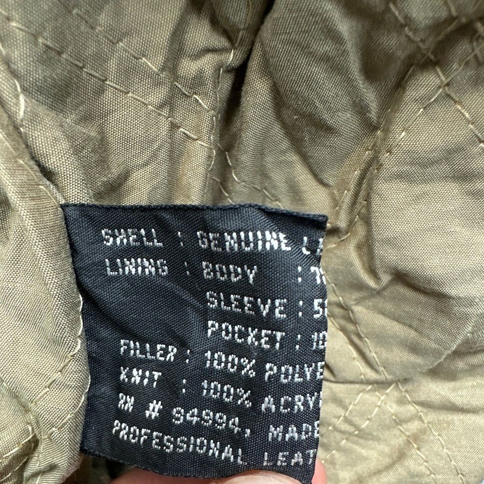 Other Vintage East Island Suede Leather Bomber Jacket Mens Large Size US L / EU 52-54 / 3 - 8 Thumbnail